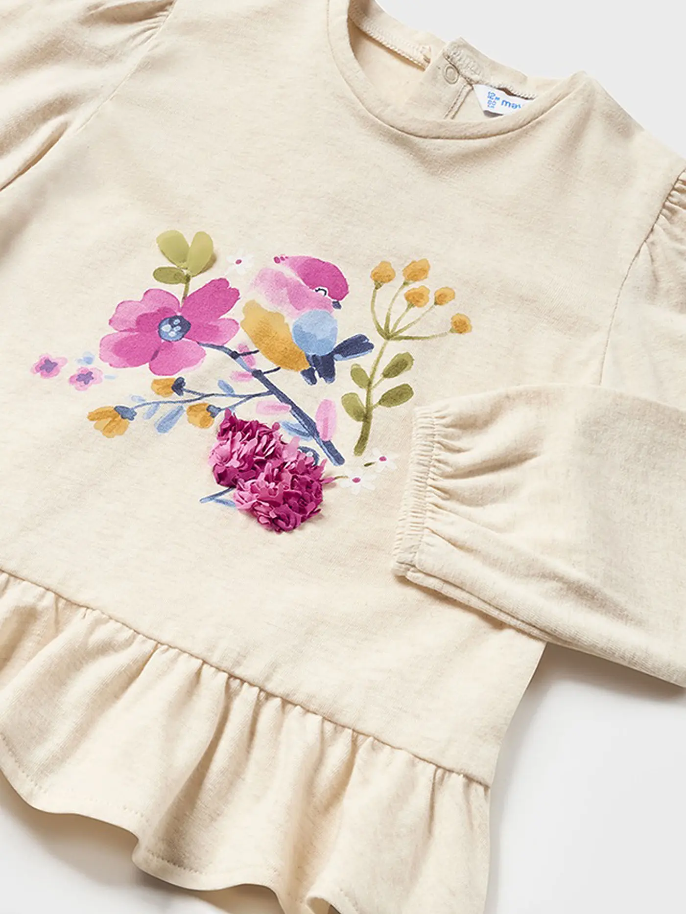 MAYORAL | Baby Langarmshirt | beige