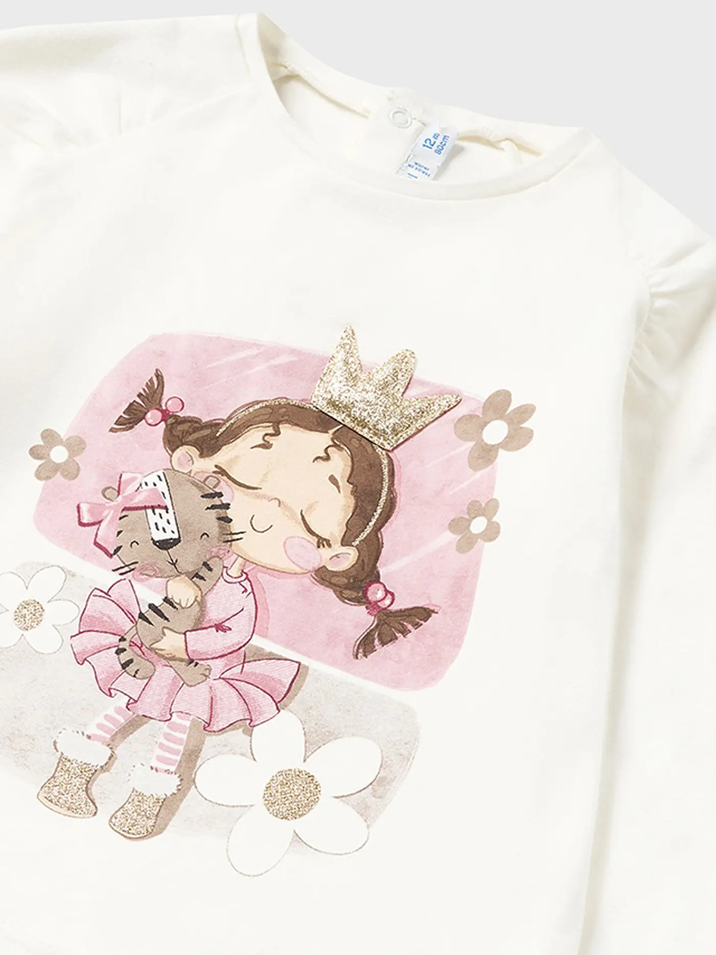 MAYORAL | Baby Langarmshirt | creme