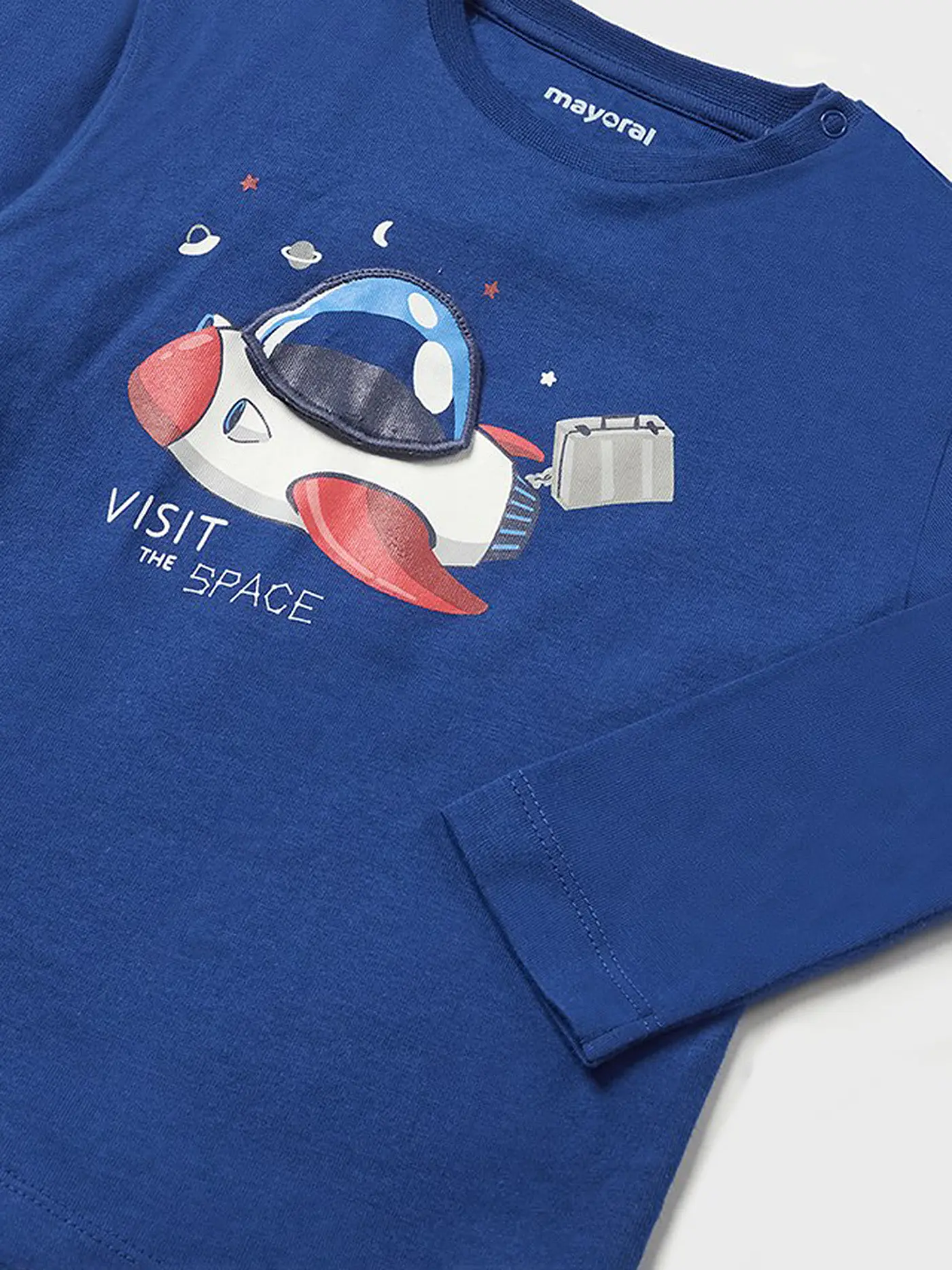 MAYORAL | Baby Langarmshirt | blau