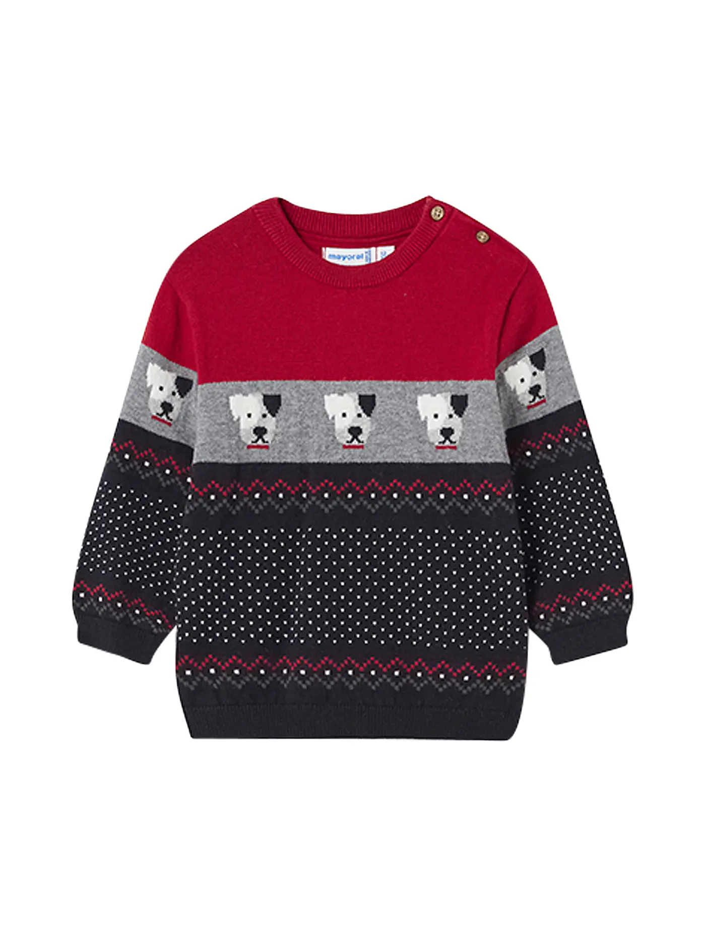 MAYORAL | Baby Pullover | rot