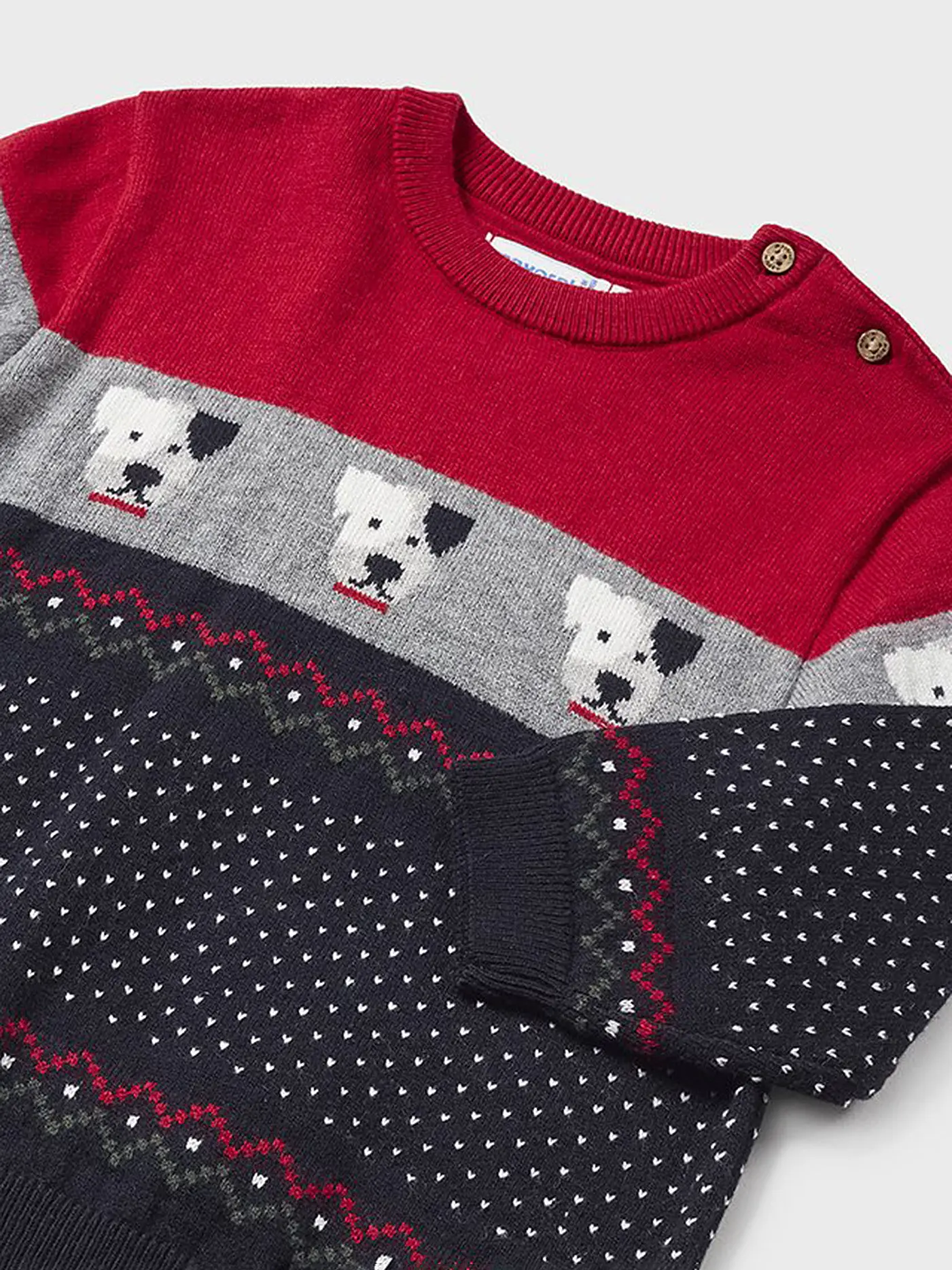 MAYORAL | Baby Pullover | rot