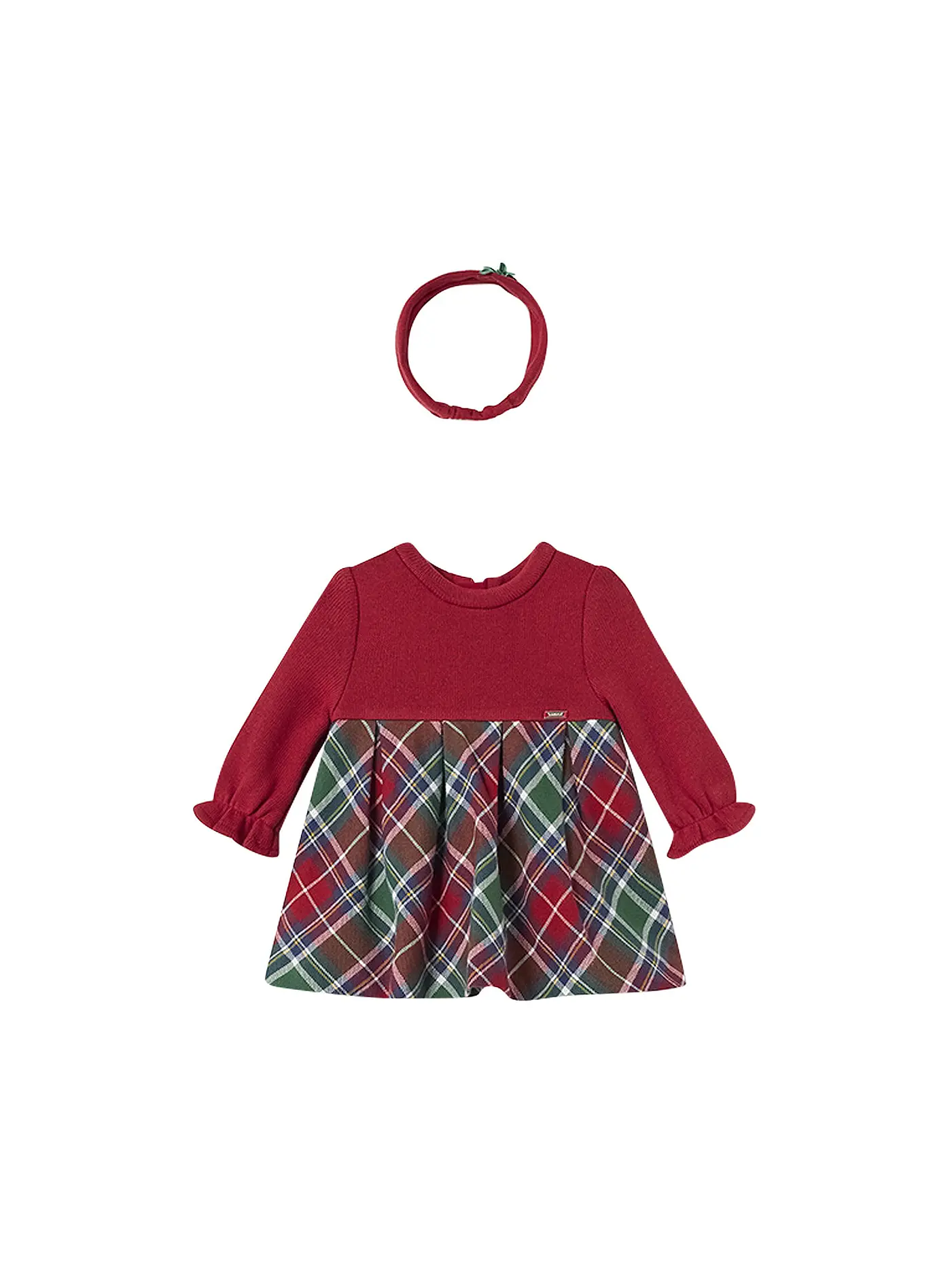 MAYORAL | Baby Set Kleid, Haarreif 2-teilig | rot