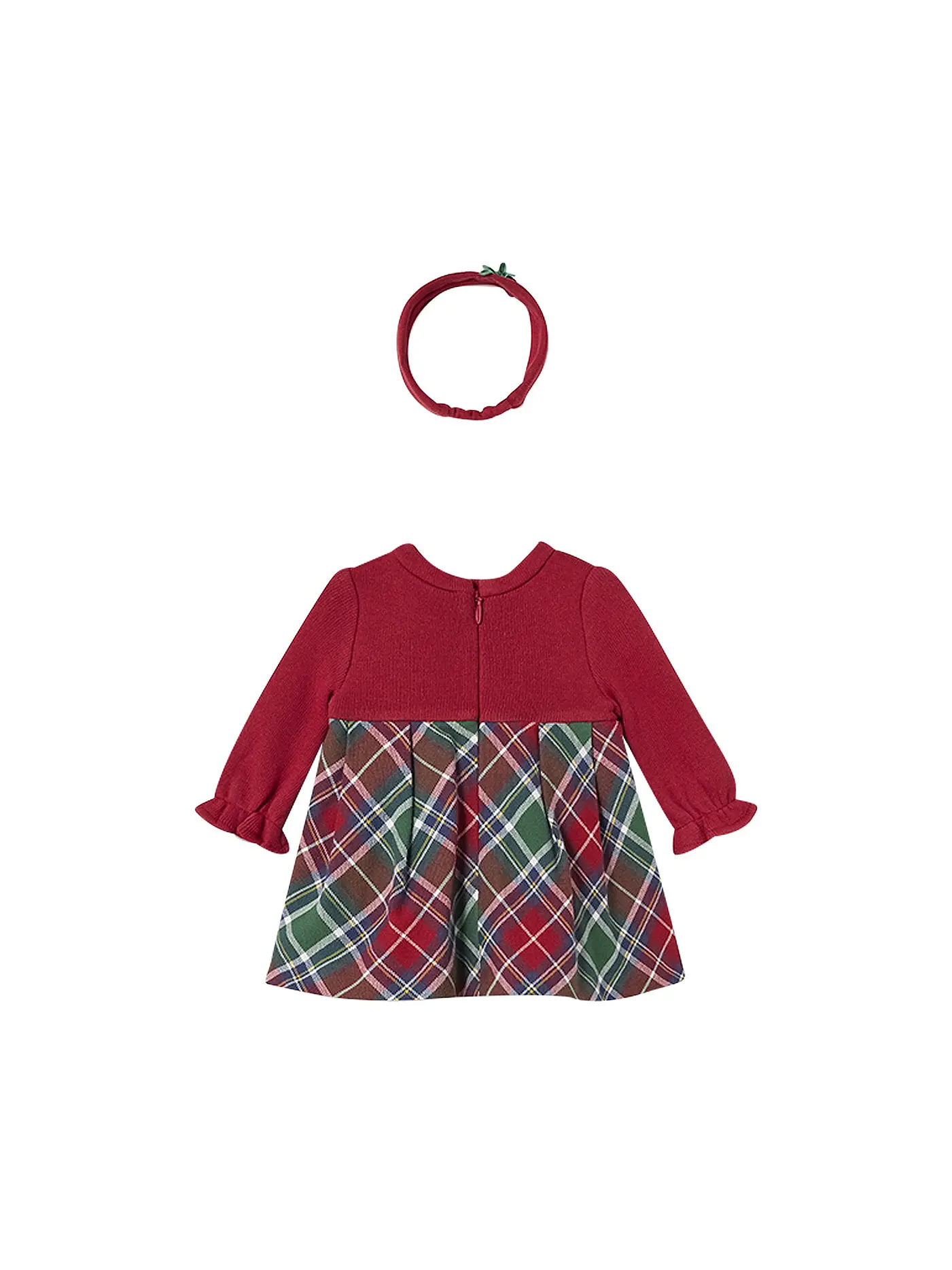 MAYORAL | Baby Set Kleid, Haarreif 2-teilig | rot