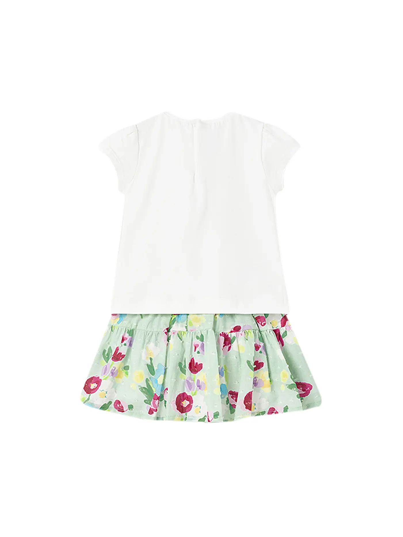 MAYORAL | Baby Set Rock und T-Shirt | hellgrün