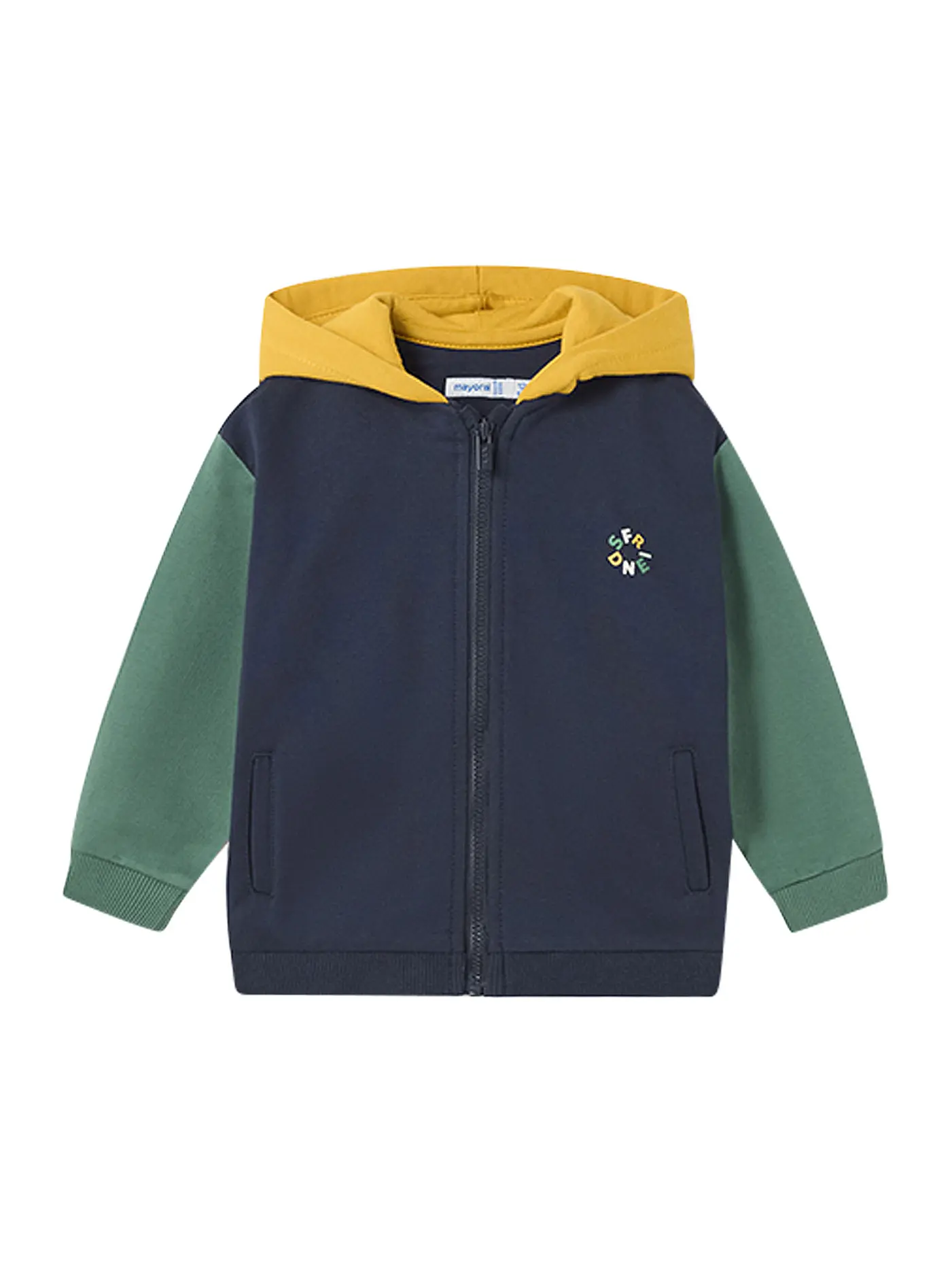 MAYORAL | Baby Set Shirt, Jacke und Hose 3-teilig | grün