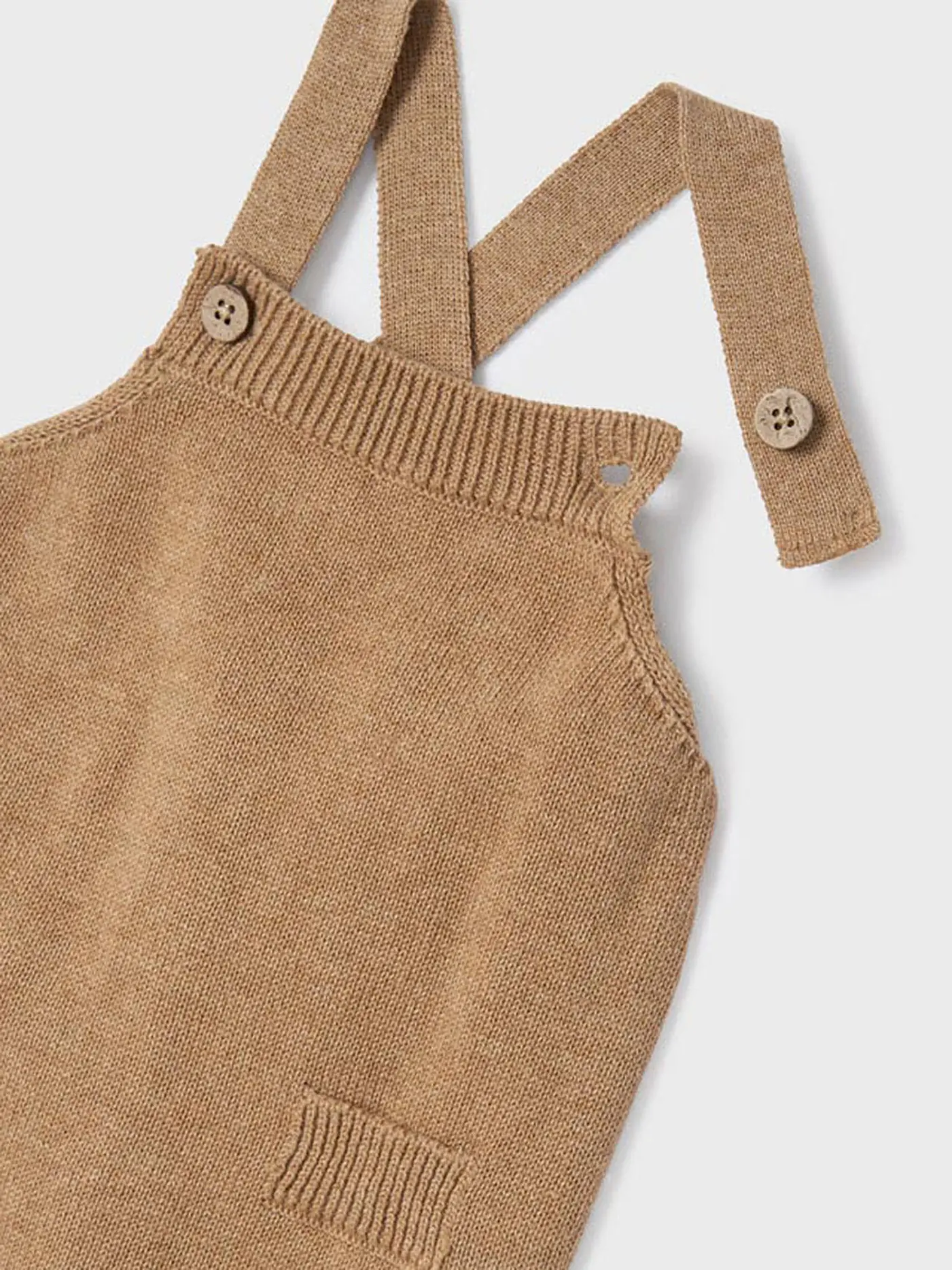MAYORAL | Baby Set Strickjacke, Langarmshirt und Hose 3-teilig | braun