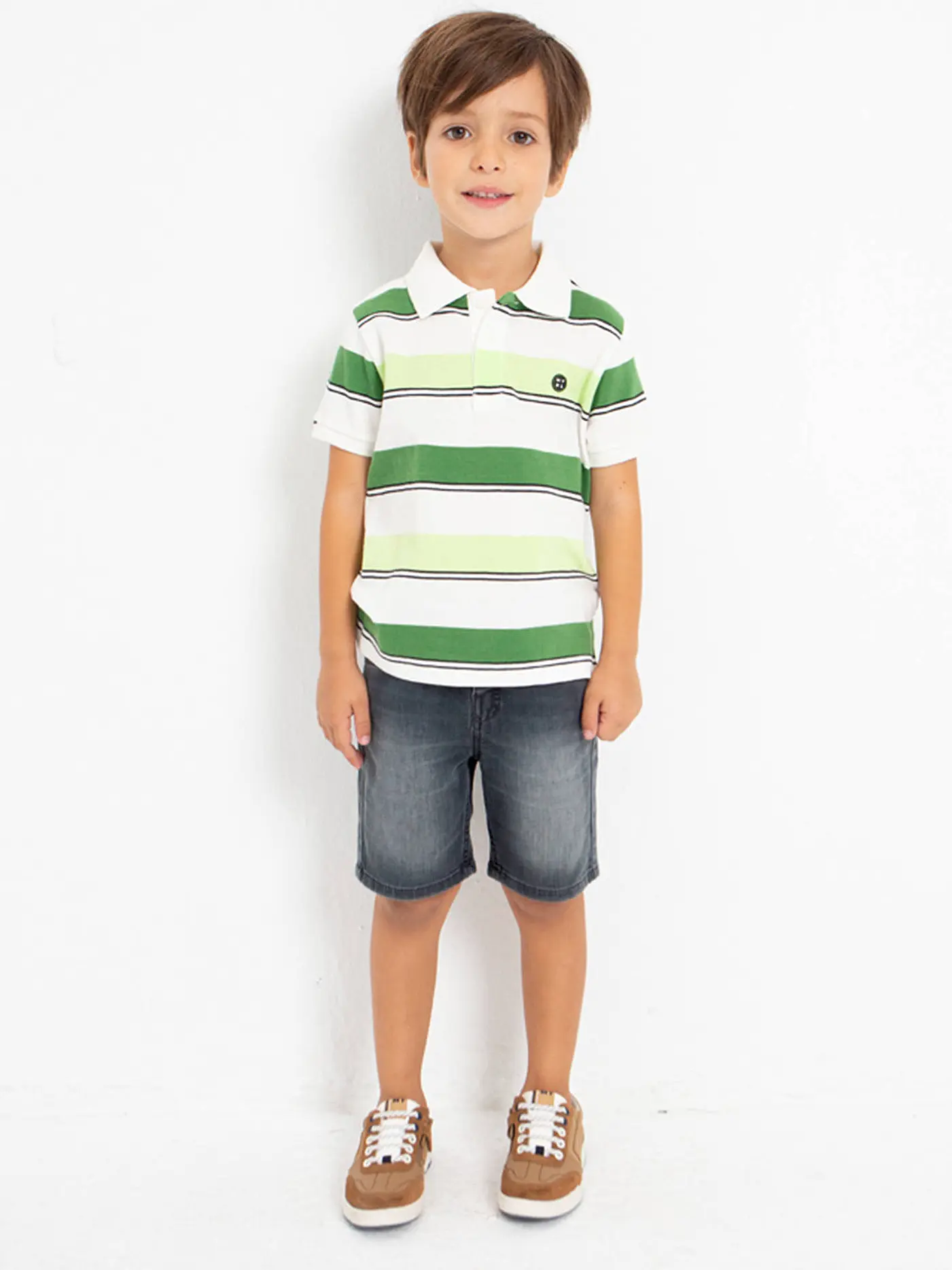 MAYORAL | Jungen Jeans Shorts | grau