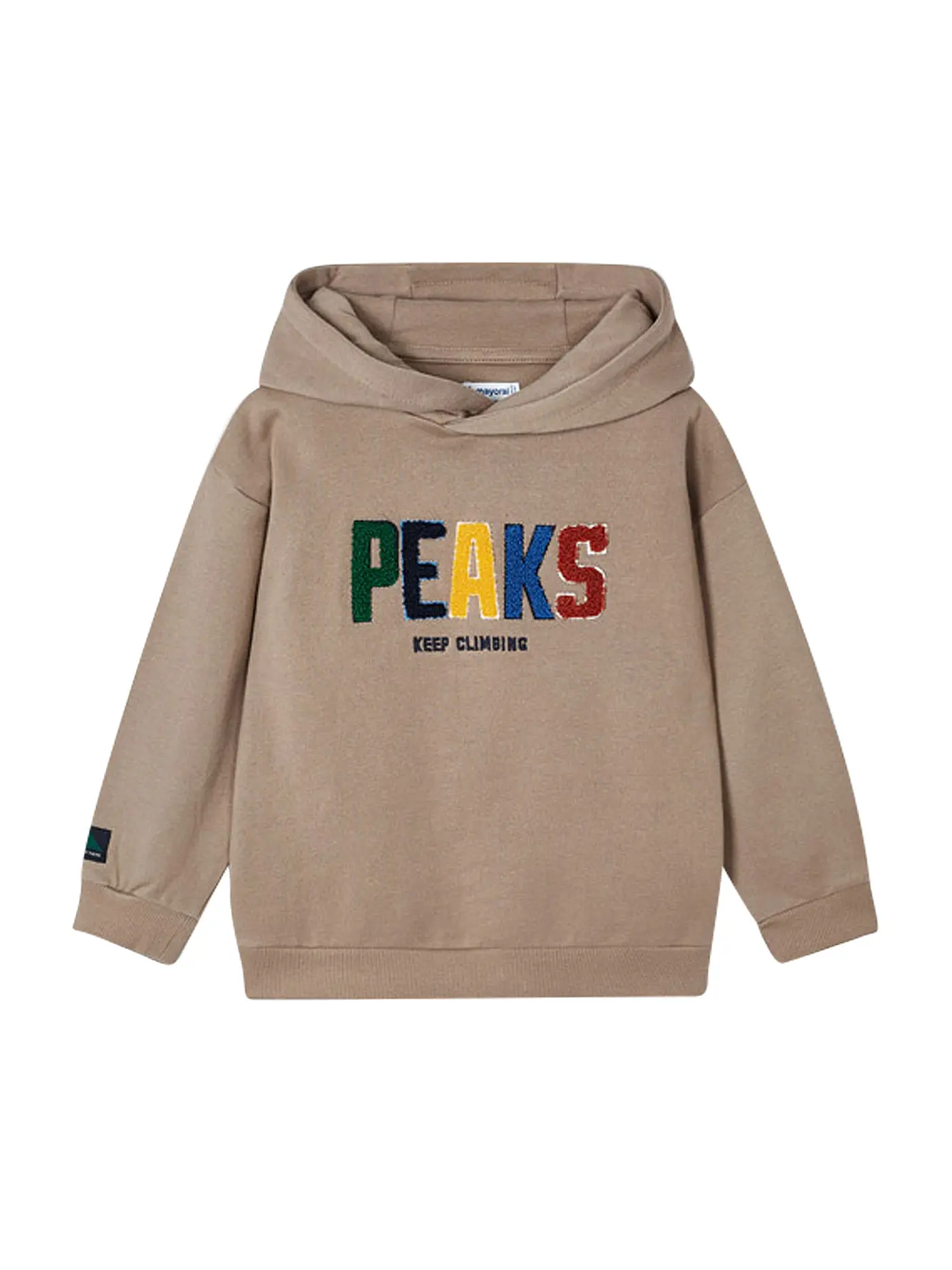 MAYORAL | Jungen Kapuzensweater - Hoodie | beige