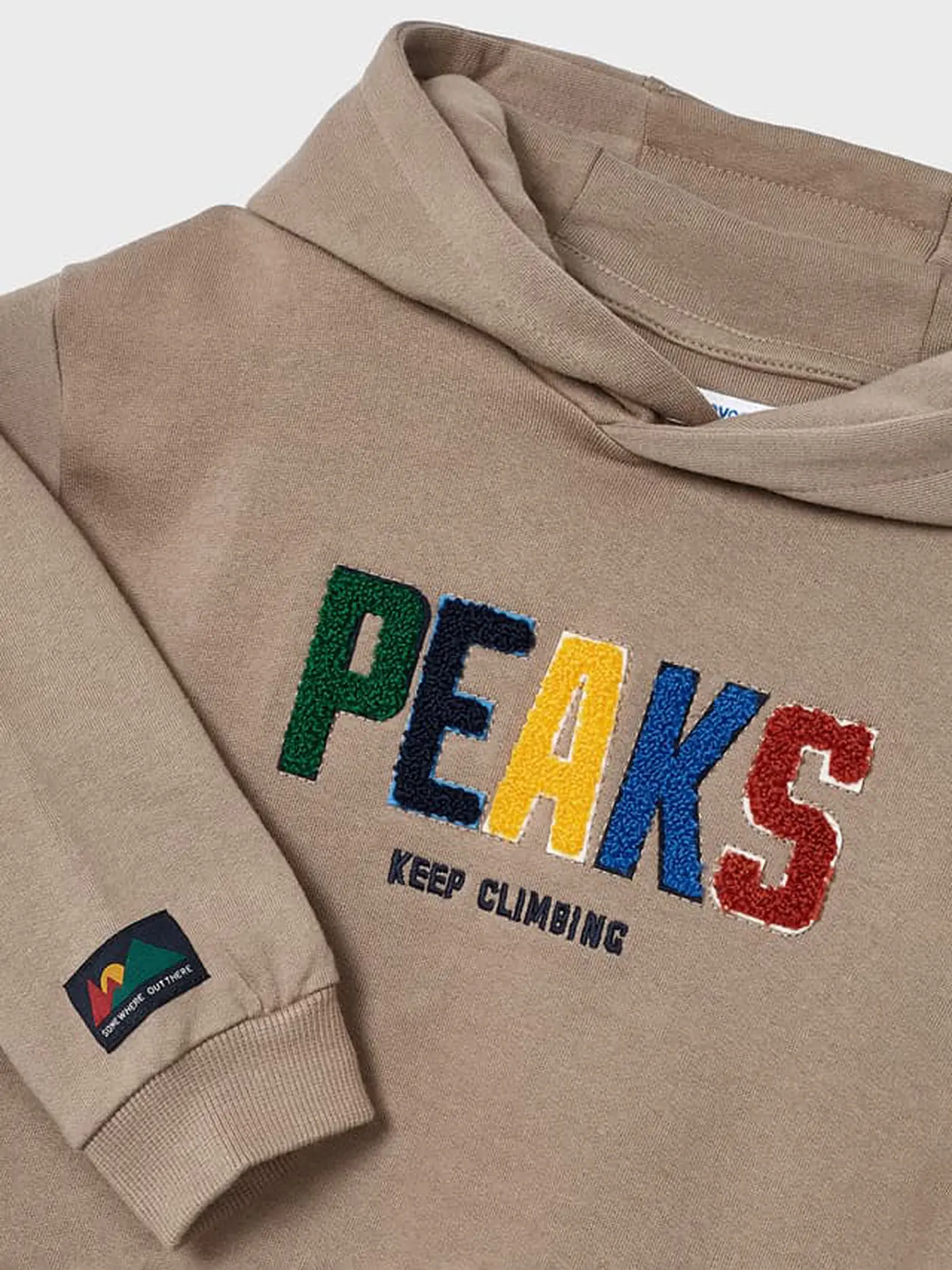MAYORAL | Jungen Kapuzensweater - Hoodie | beige
