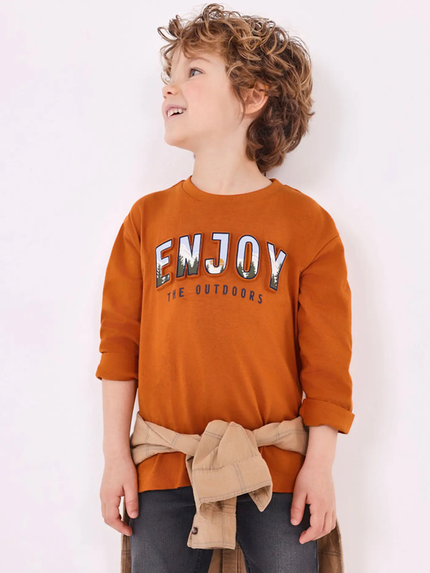 MAYORAL | Jungen Langarmshirt | orange