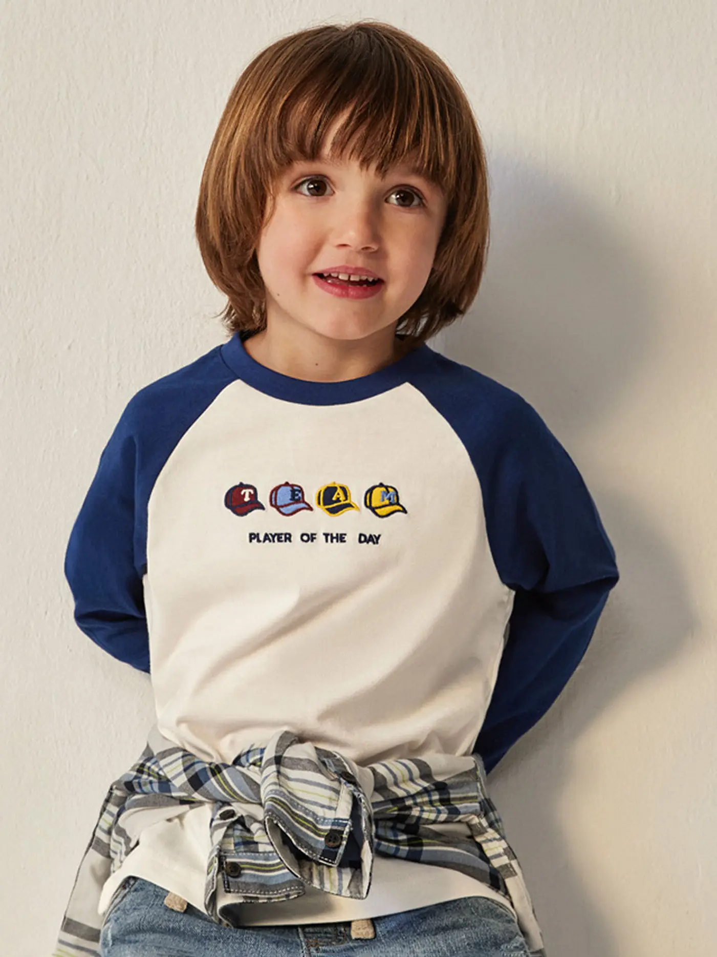 MAYORAL | Jungen Langarmshirt | weiss