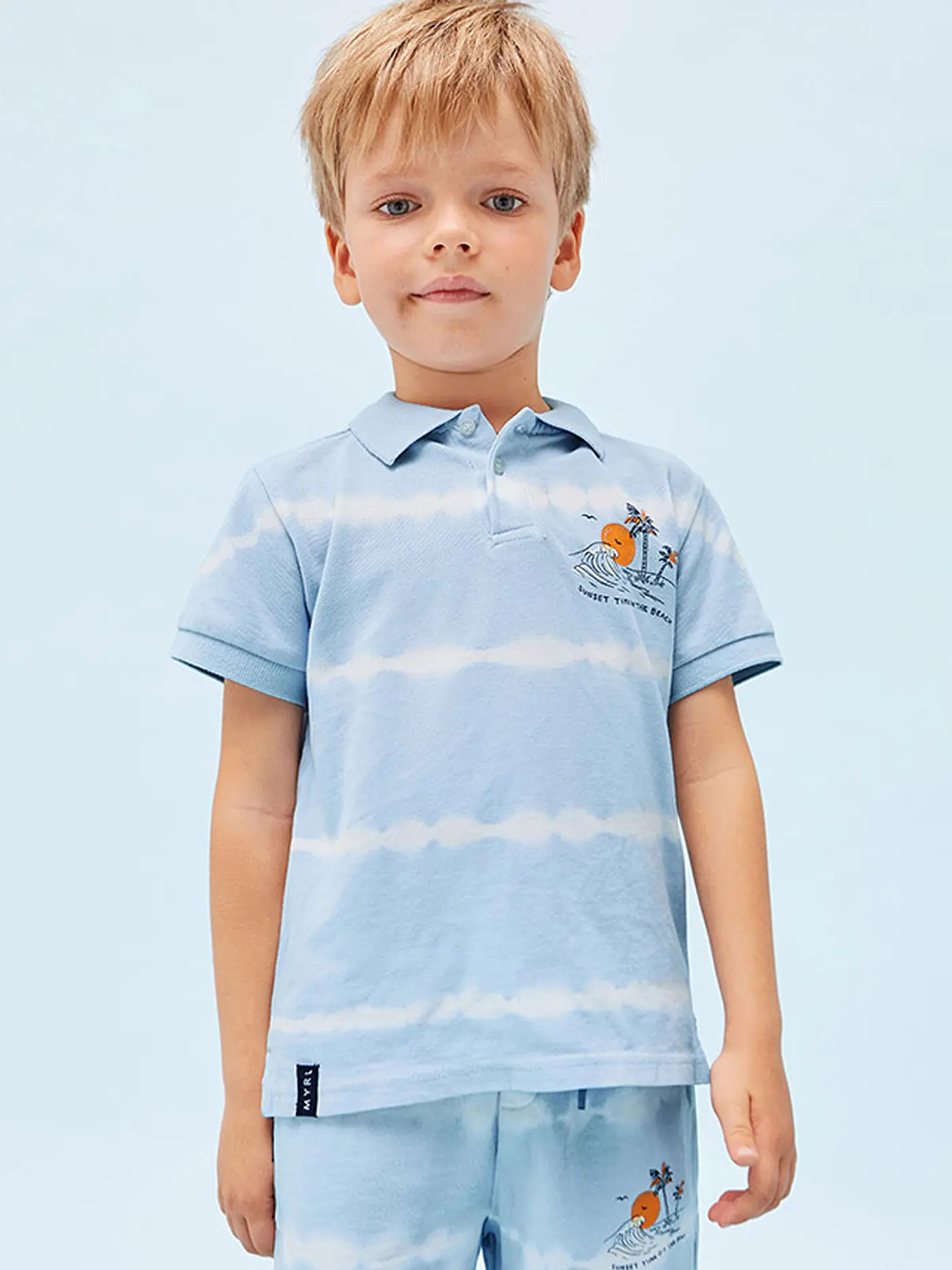 MAYORAL | Jungen Poloshirt | hellblau