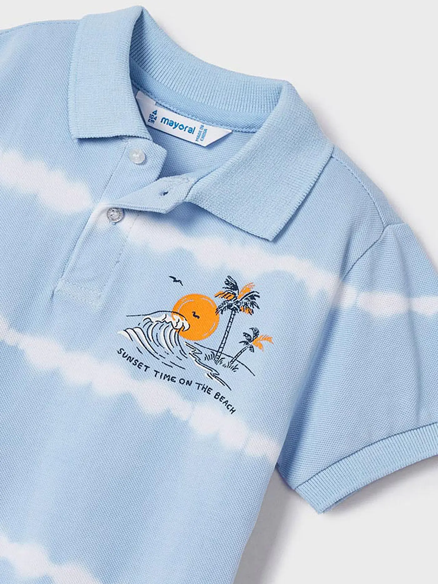 MAYORAL | Jungen Poloshirt | hellblau