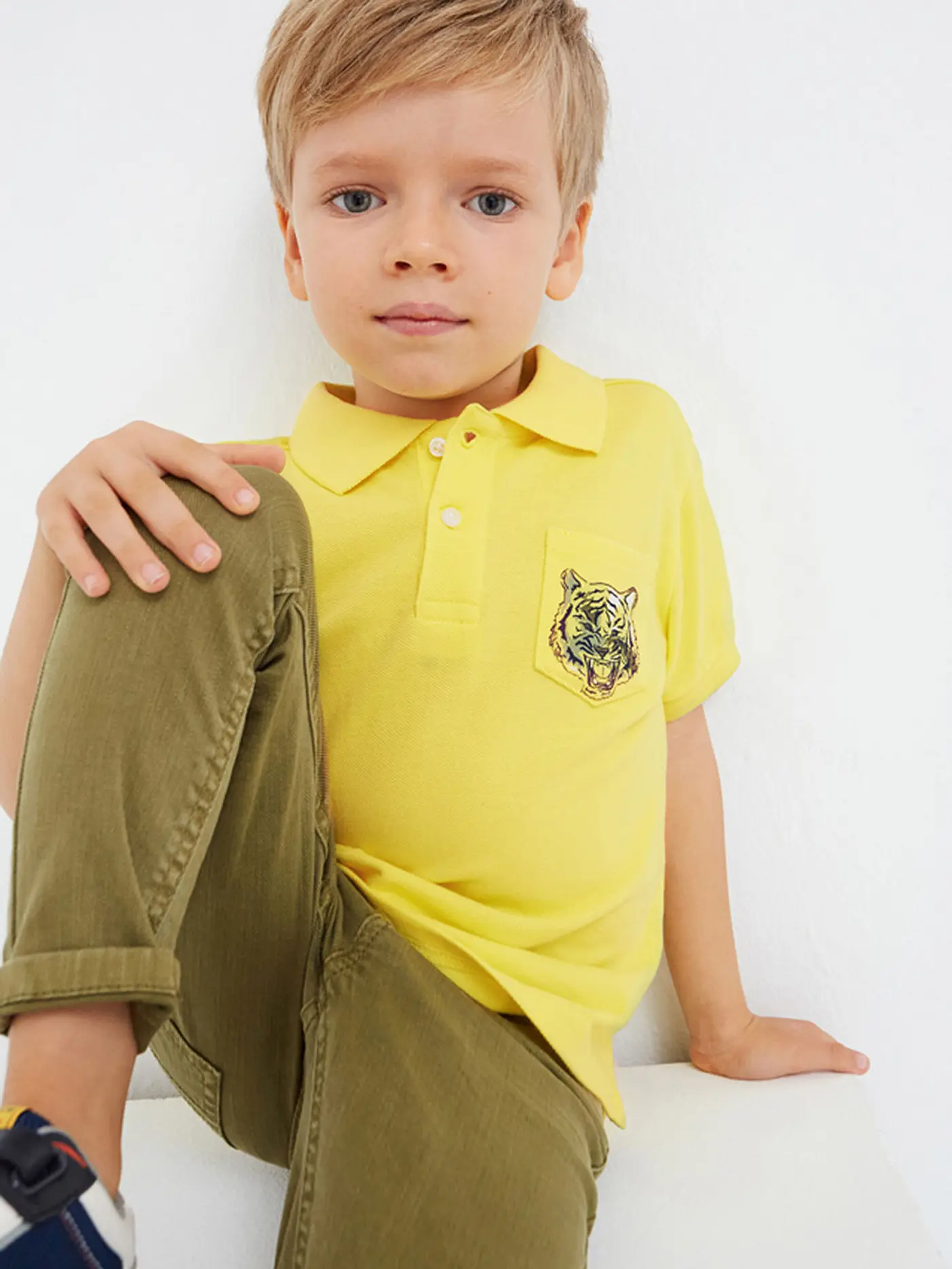 MAYORAL | Jungen Poloshirt | gelb