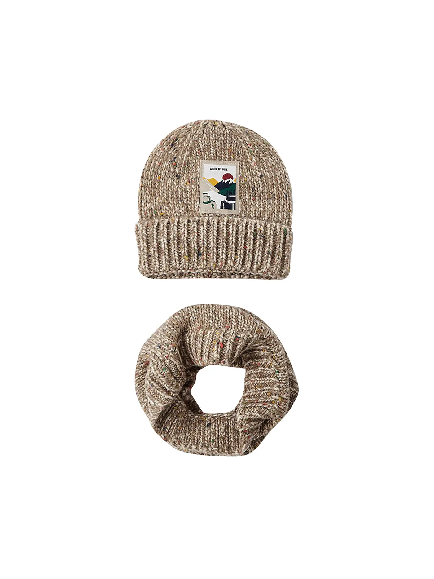 MAYORAL | Jungen Set 2-teilig Haube, Schal | beige