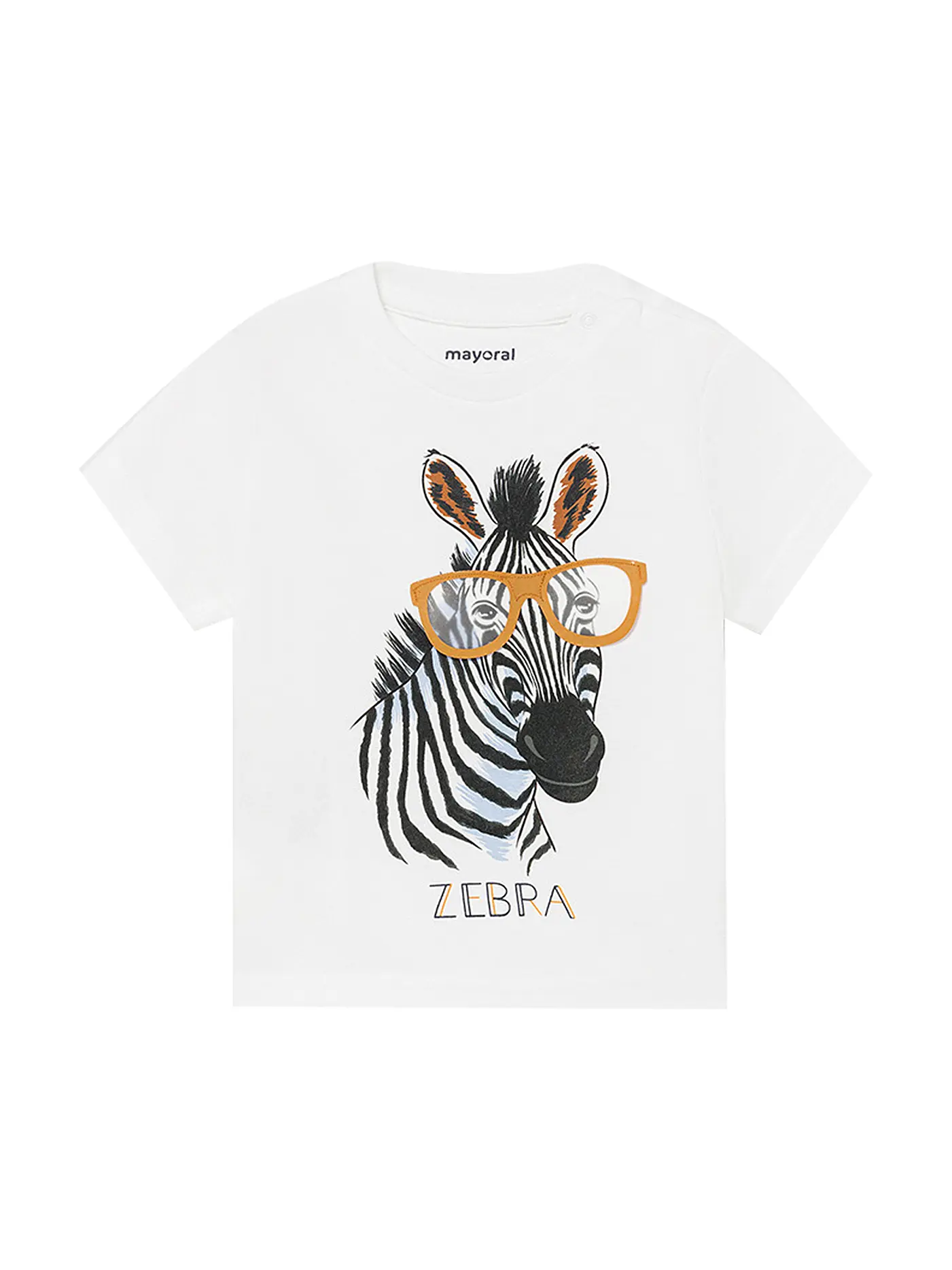 MAYORAL | Jungen T Shirt " Zebra " | weiss