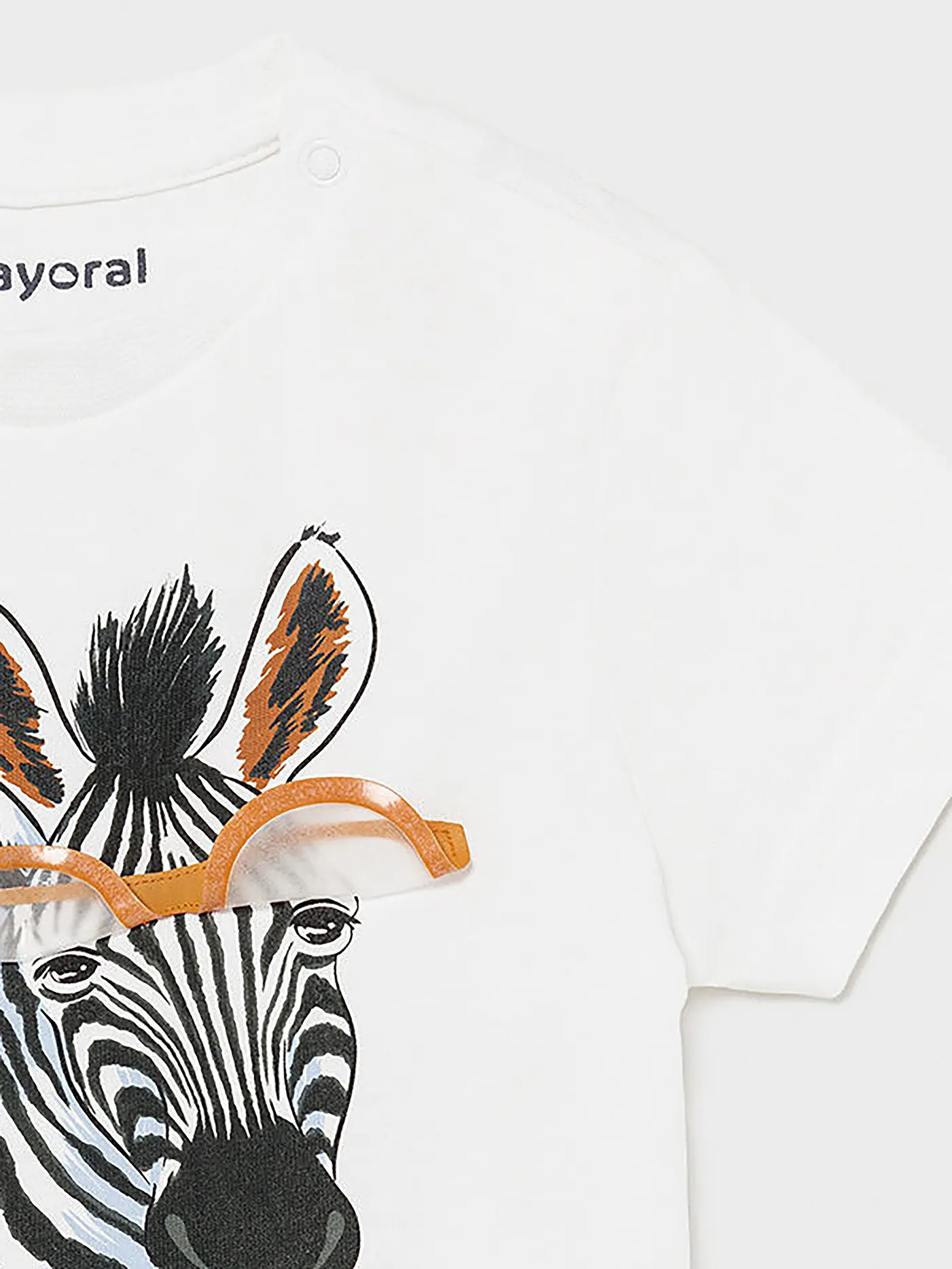 MAYORAL | Jungen T Shirt " Zebra " | weiss