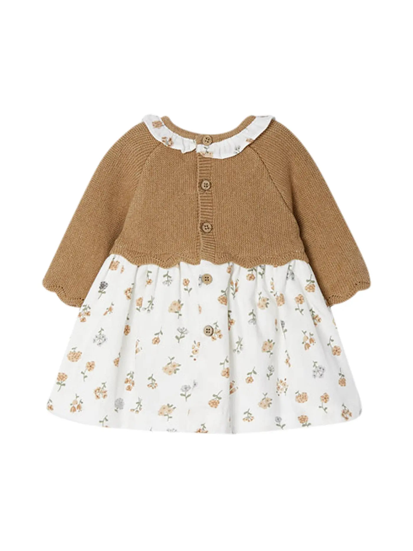MAYORAL | Mädchen Kleid  | beige