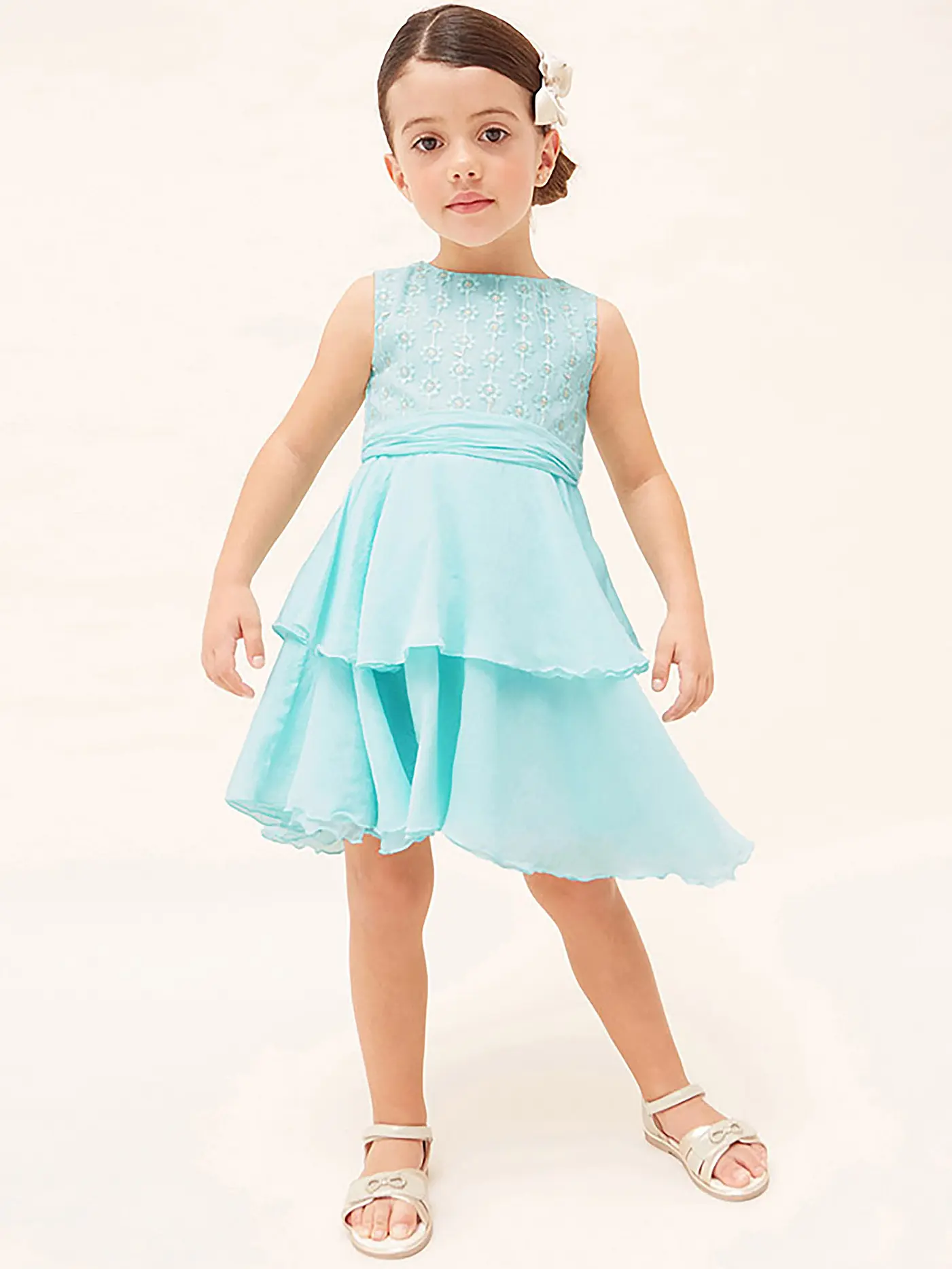 MAYORAL | Mädchen Kleid | türkis