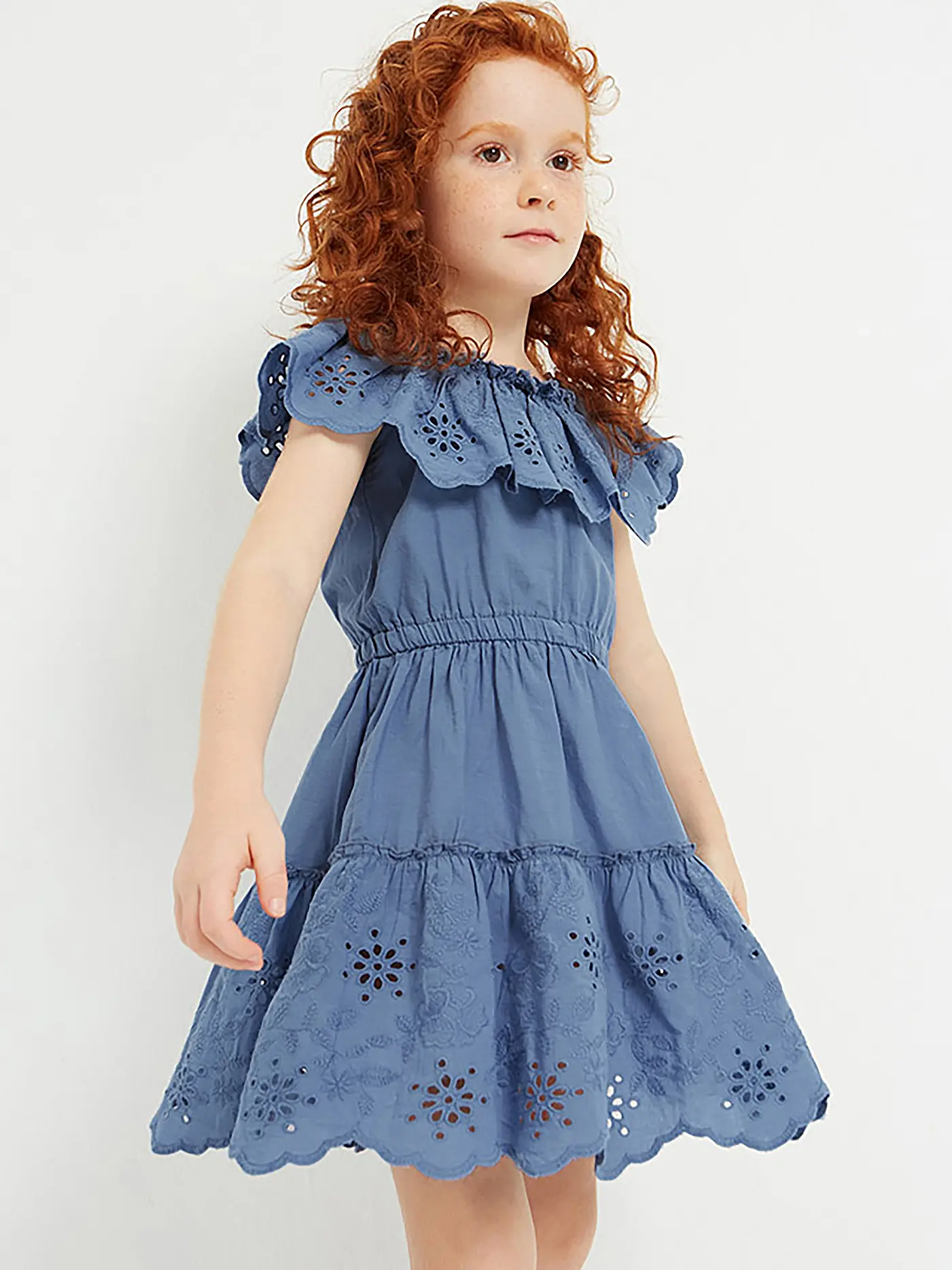 MAYORAL | Mädchen Kleid | blau