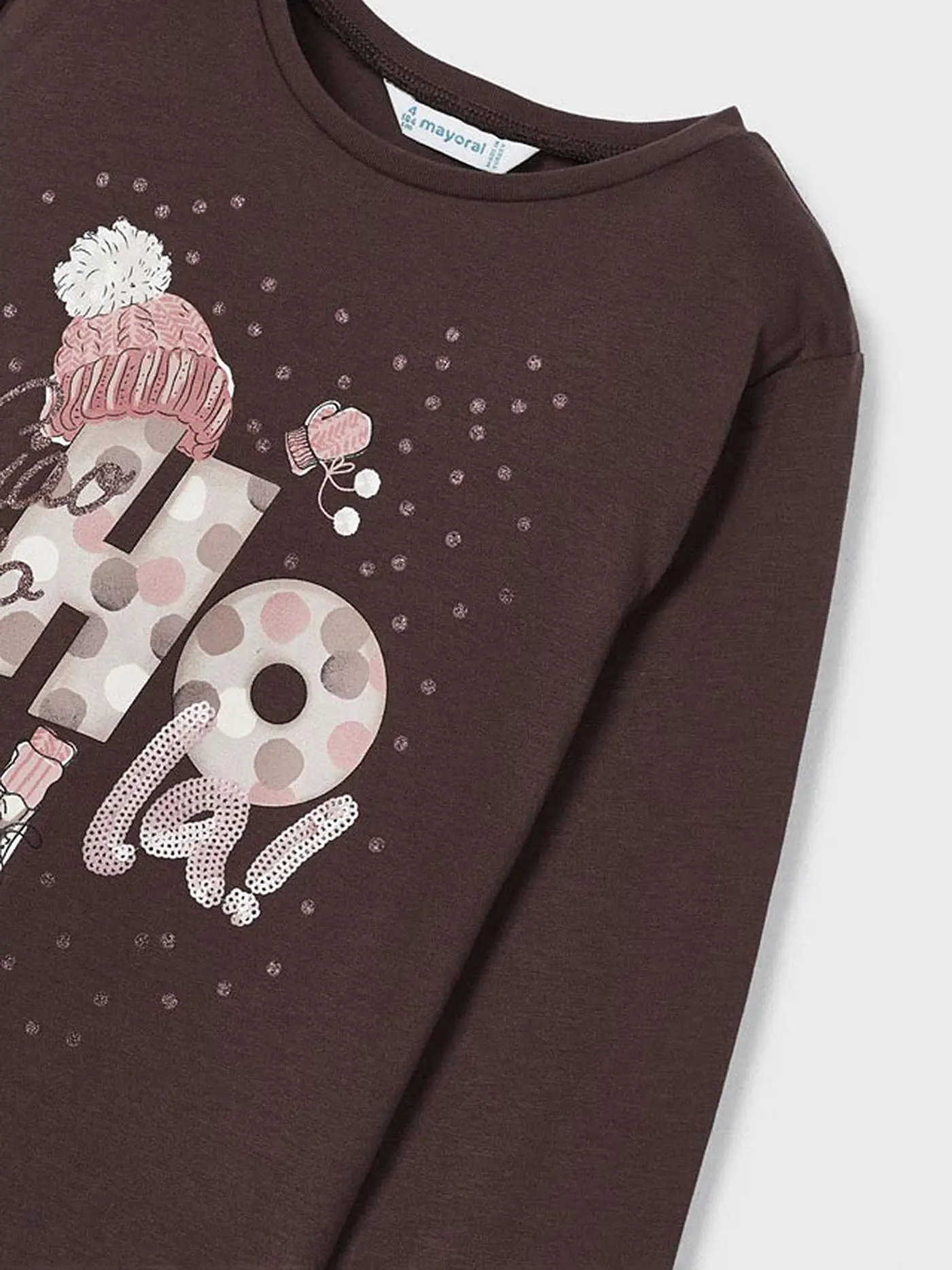 MAYORAL | Mädchen Langarmshirt | braun