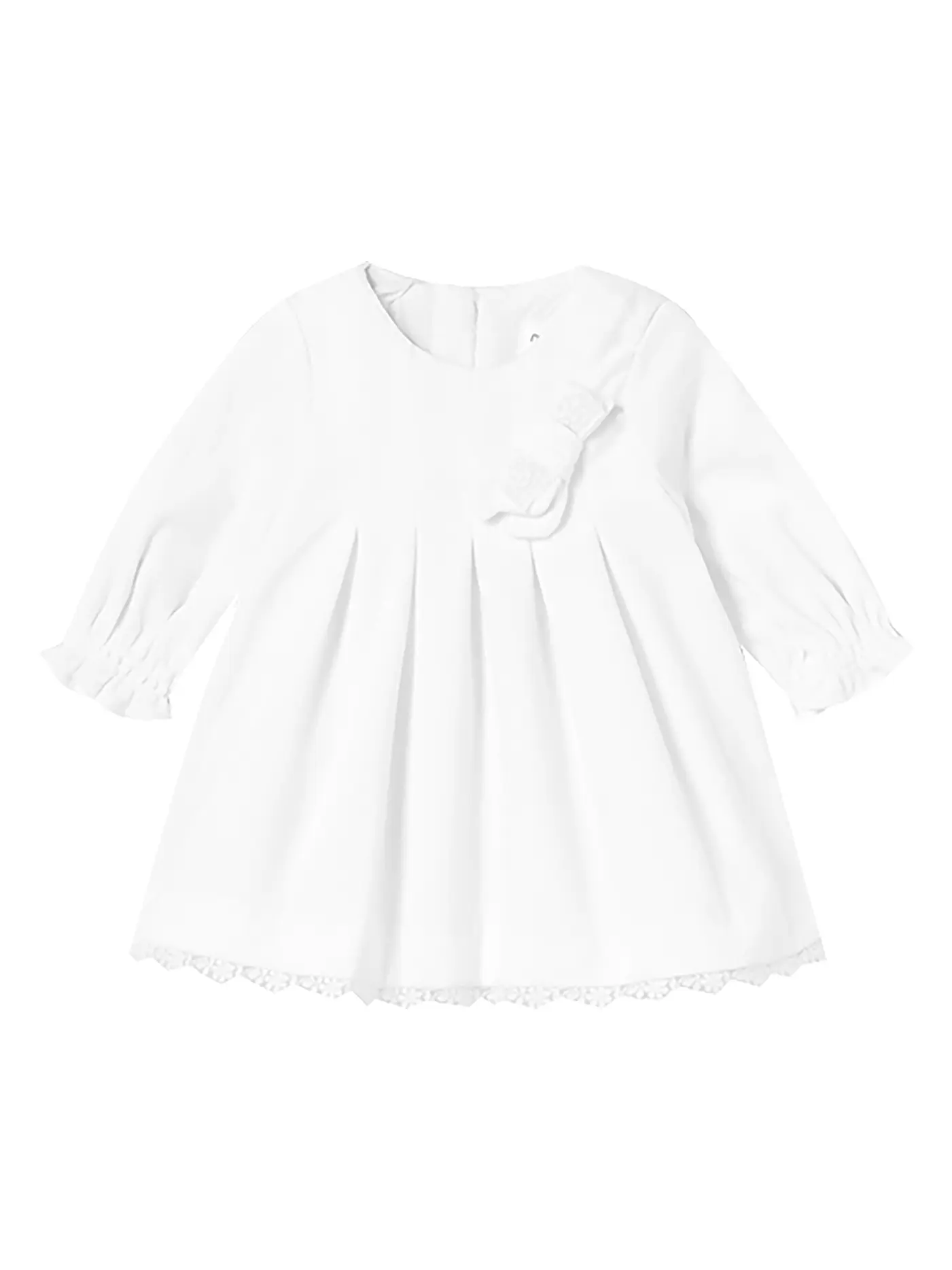 MAYORAL | Mädchen Samtkleid | creme