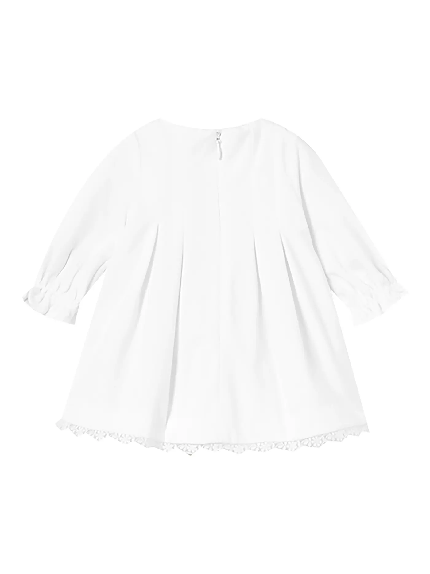 MAYORAL | Mädchen Samtkleid | creme