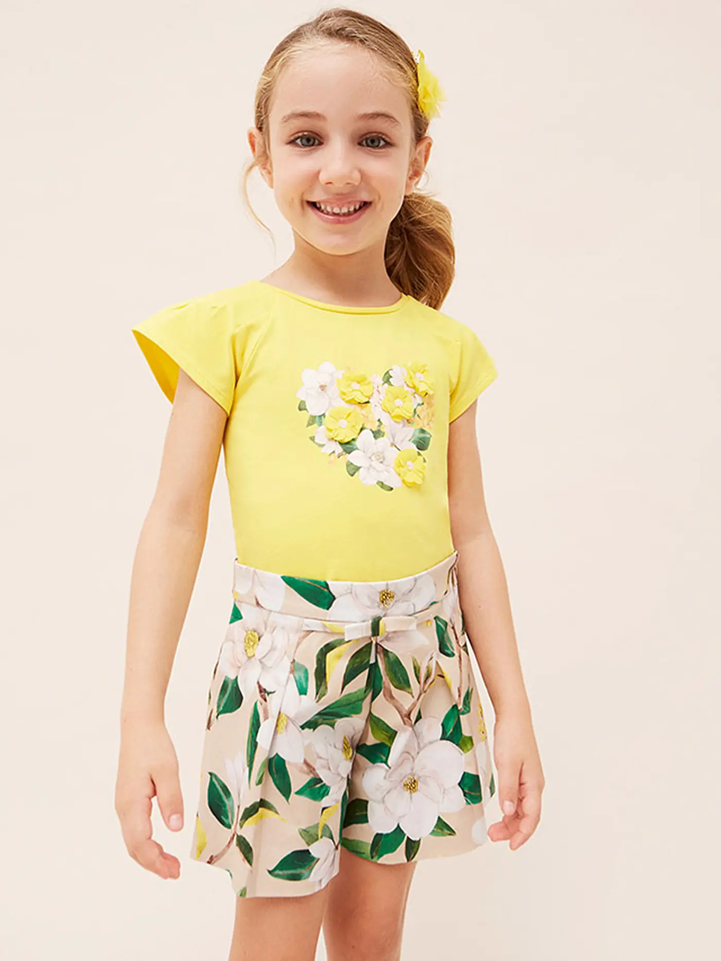 MAYORAL | Mädchen Shorts - Hosenrock | beige