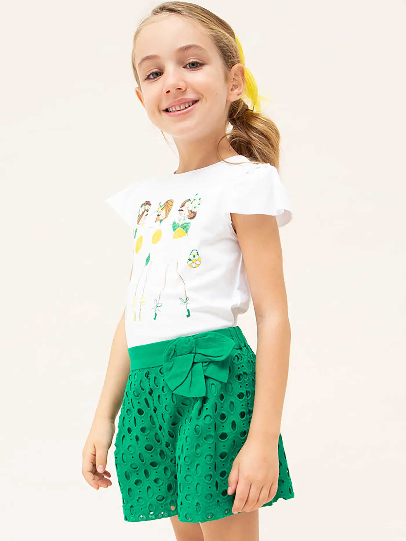 MAYORAL | Mädchen Shorts | grün