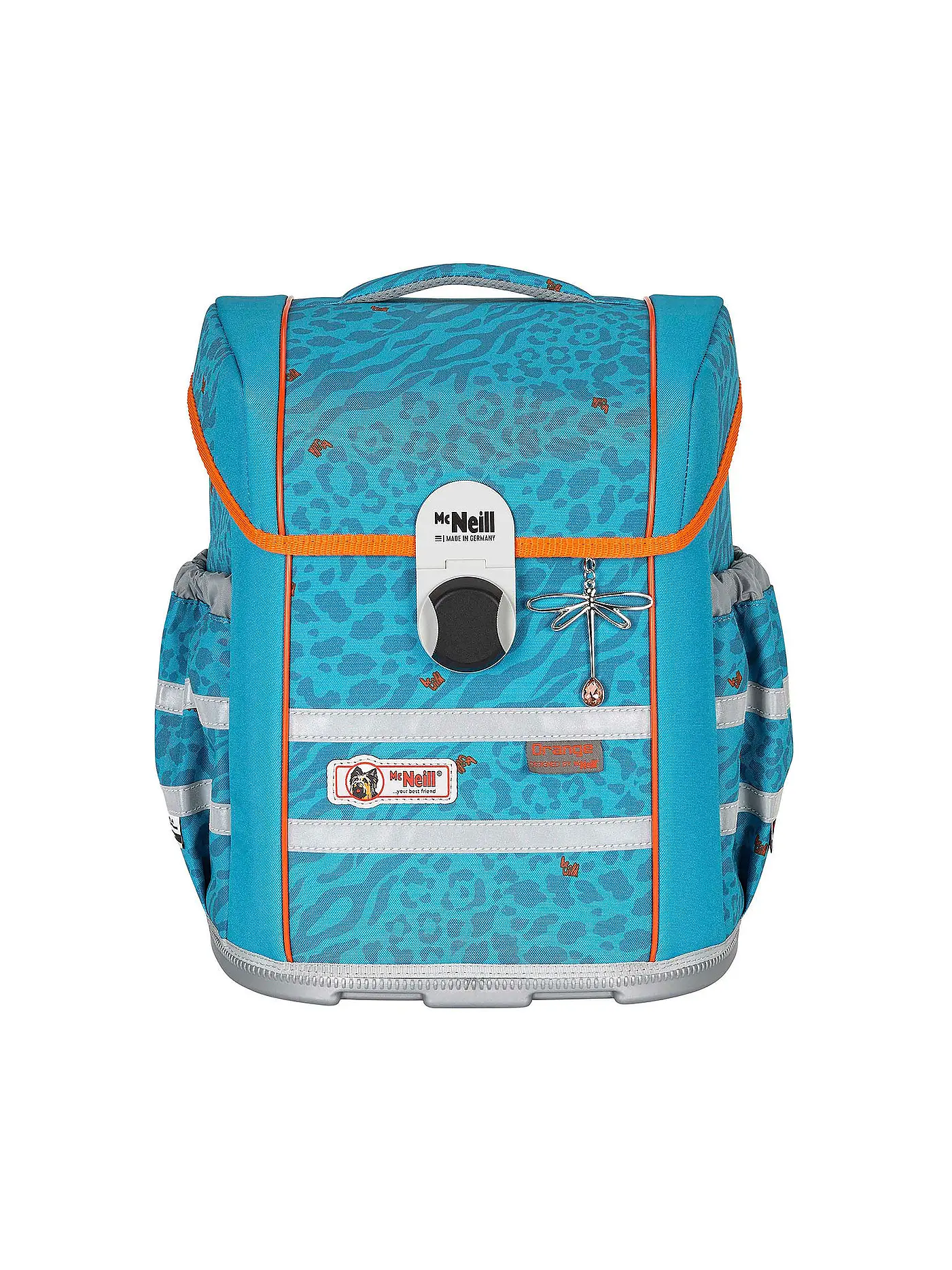 MC NEILL | Schultaschen Set 4tlg Mc Addy Ergo Mac Orange | blau