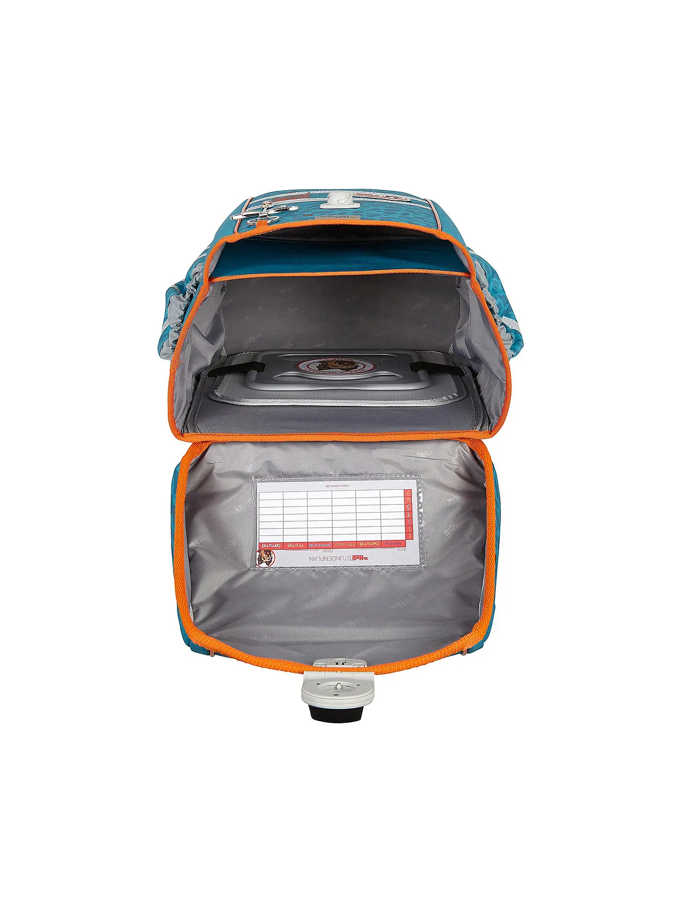 MC NEILL | Schultaschen Set 4tlg Mc Addy Ergo Mac Orange | blau