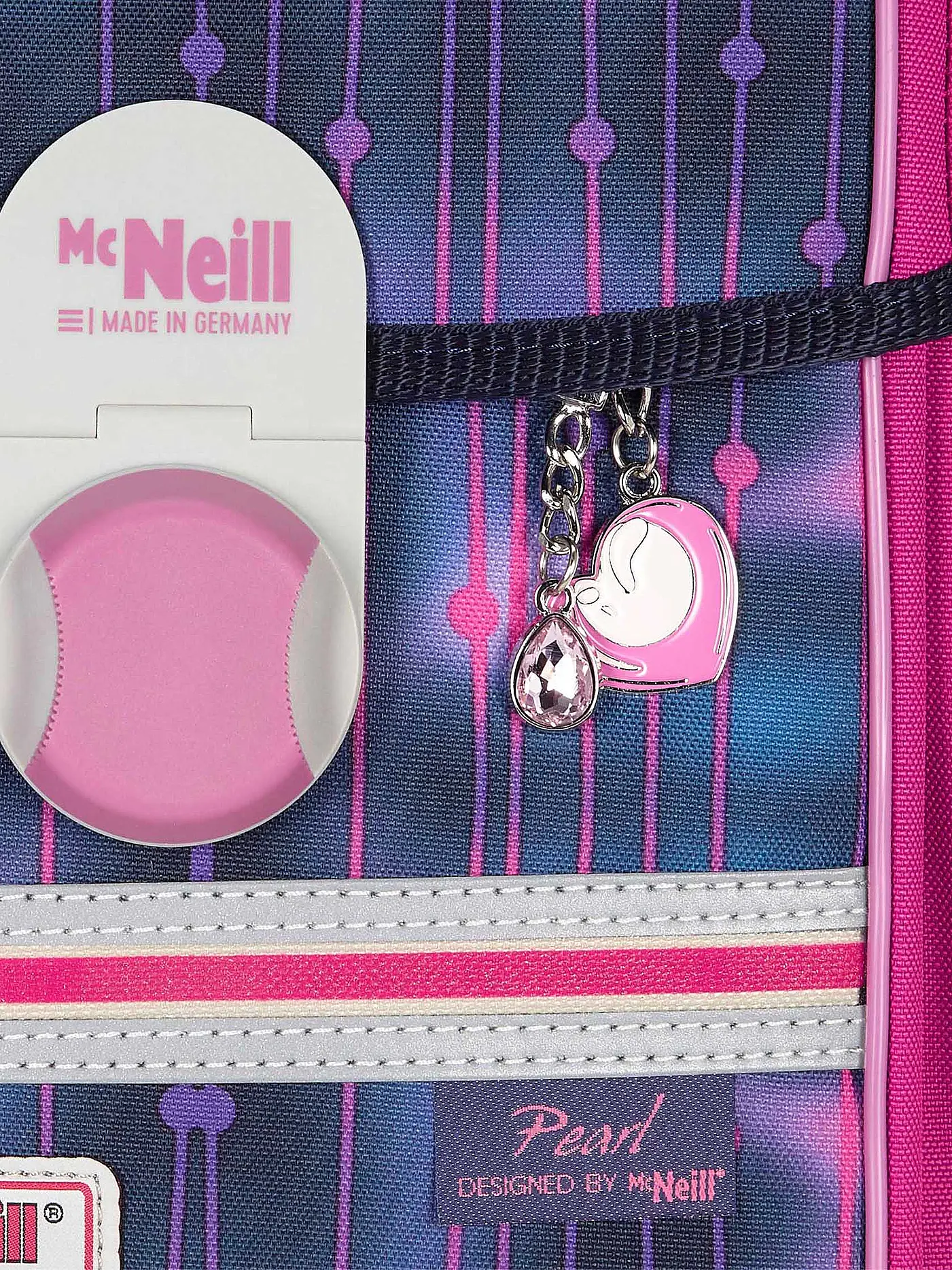 MC NEILL | Schultaschen Set 4tlg McLight Ergo Primero Pearl | lila