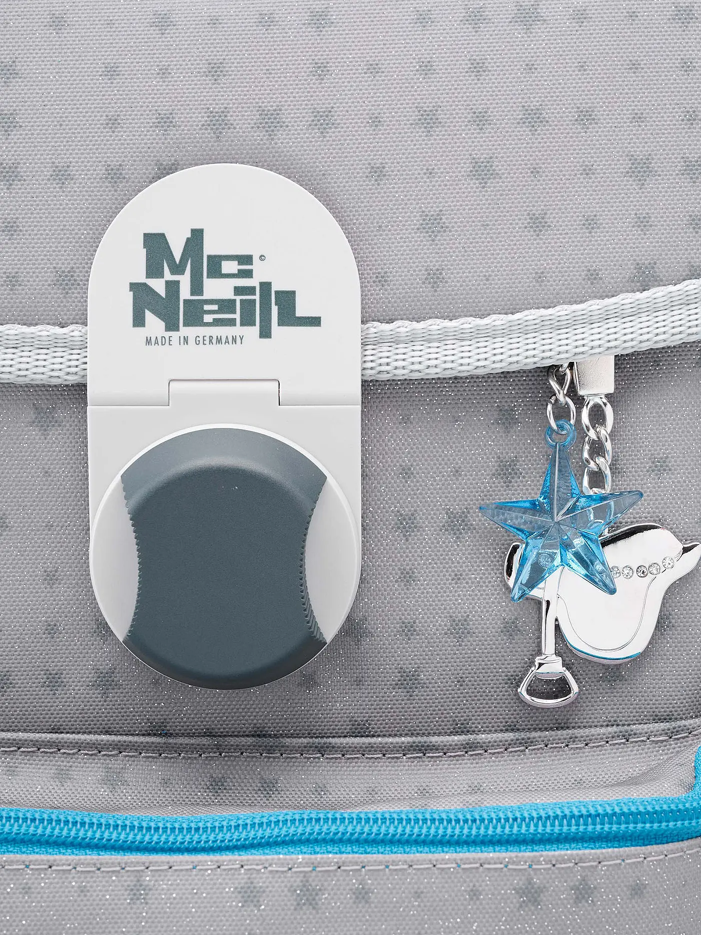 MC NEILL | Schultaschen Set Biggy 5tlg Star | grau