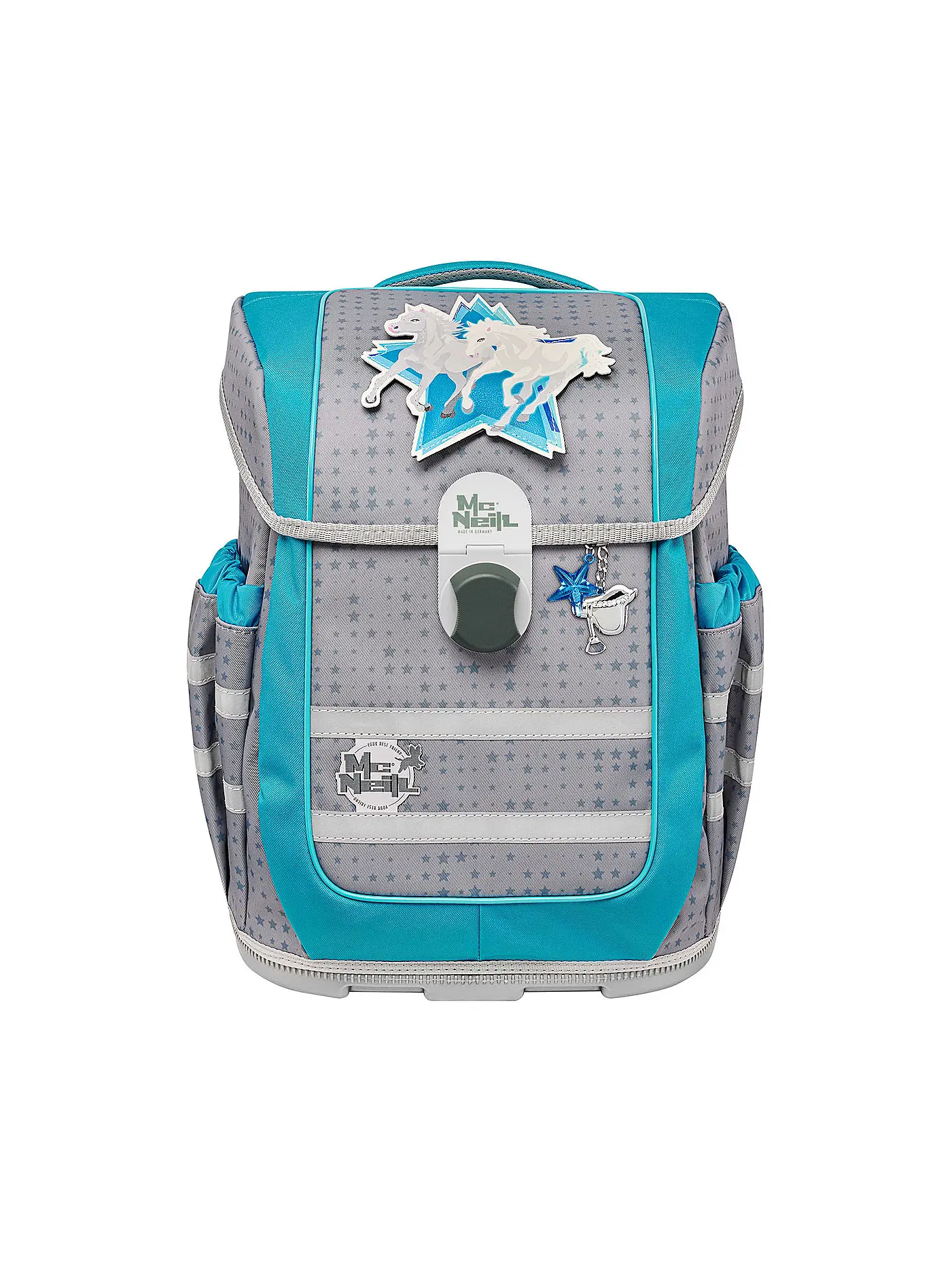 MC NEILL | Schultaschen Set Ergo Complete 5tlg  Star | grau
