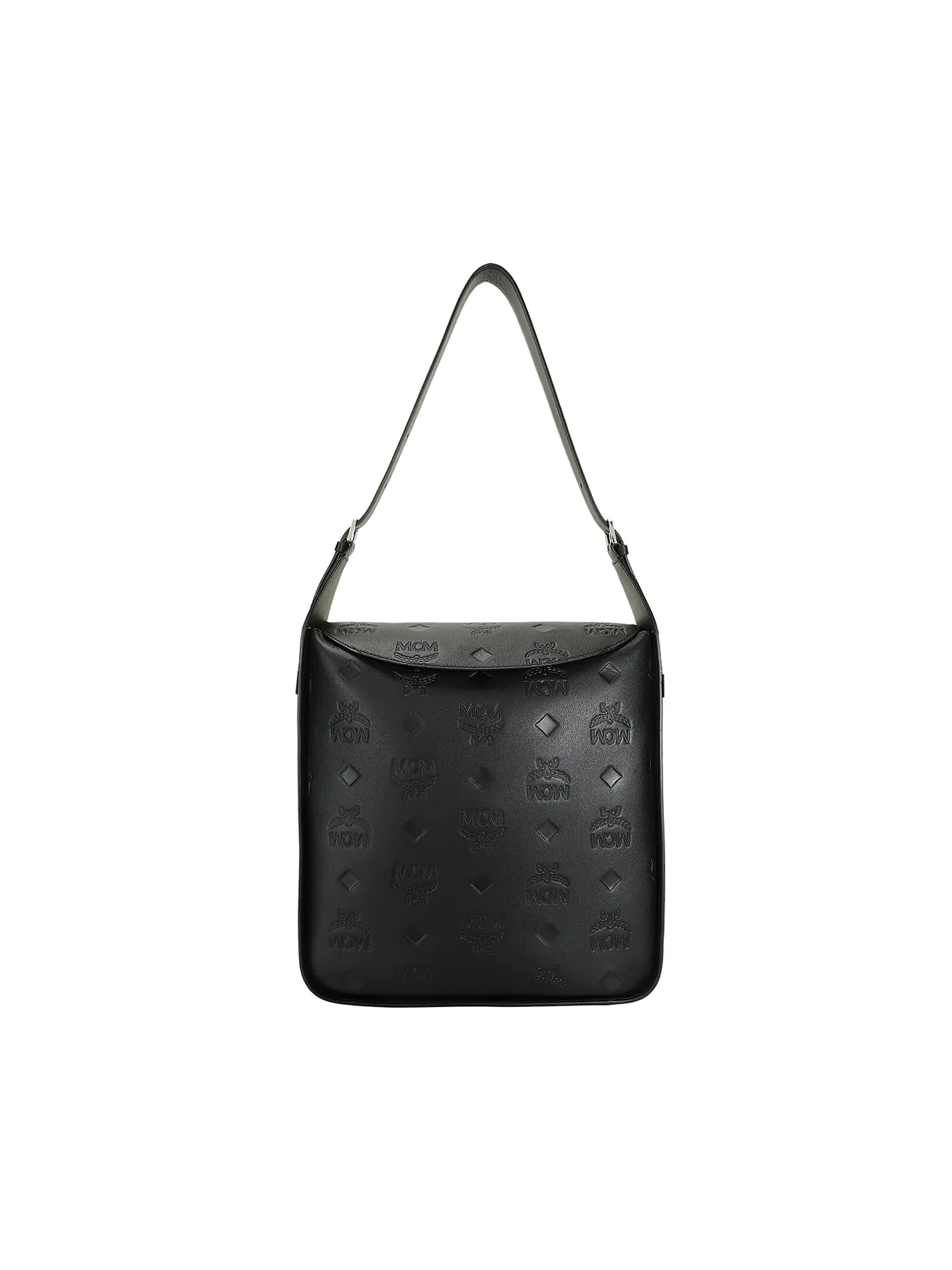 MCM | Ledertasche - Hobo AREN Large  | schwarz