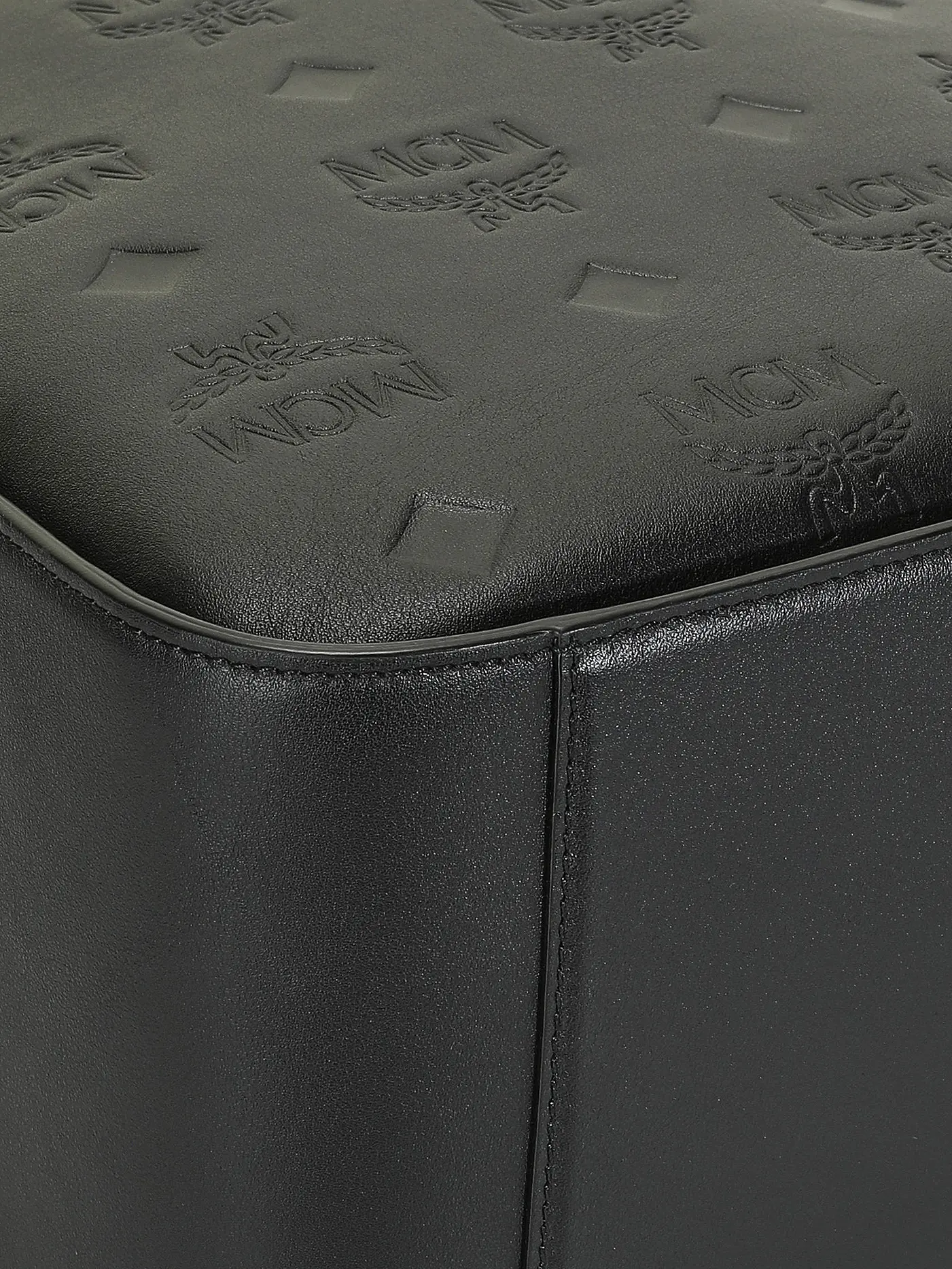 MCM | Ledertasche - Hobo AREN Large  | schwarz