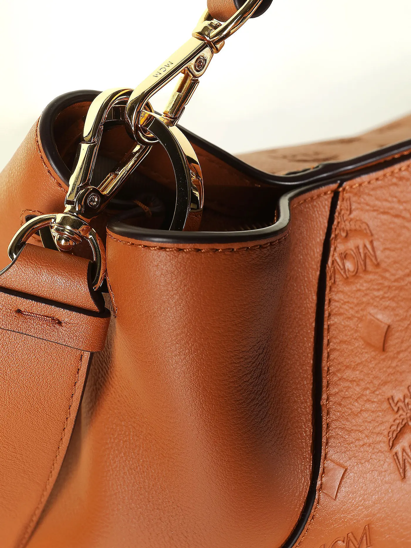 MCM | Ledertasche - Hobo PORTUNA | braun