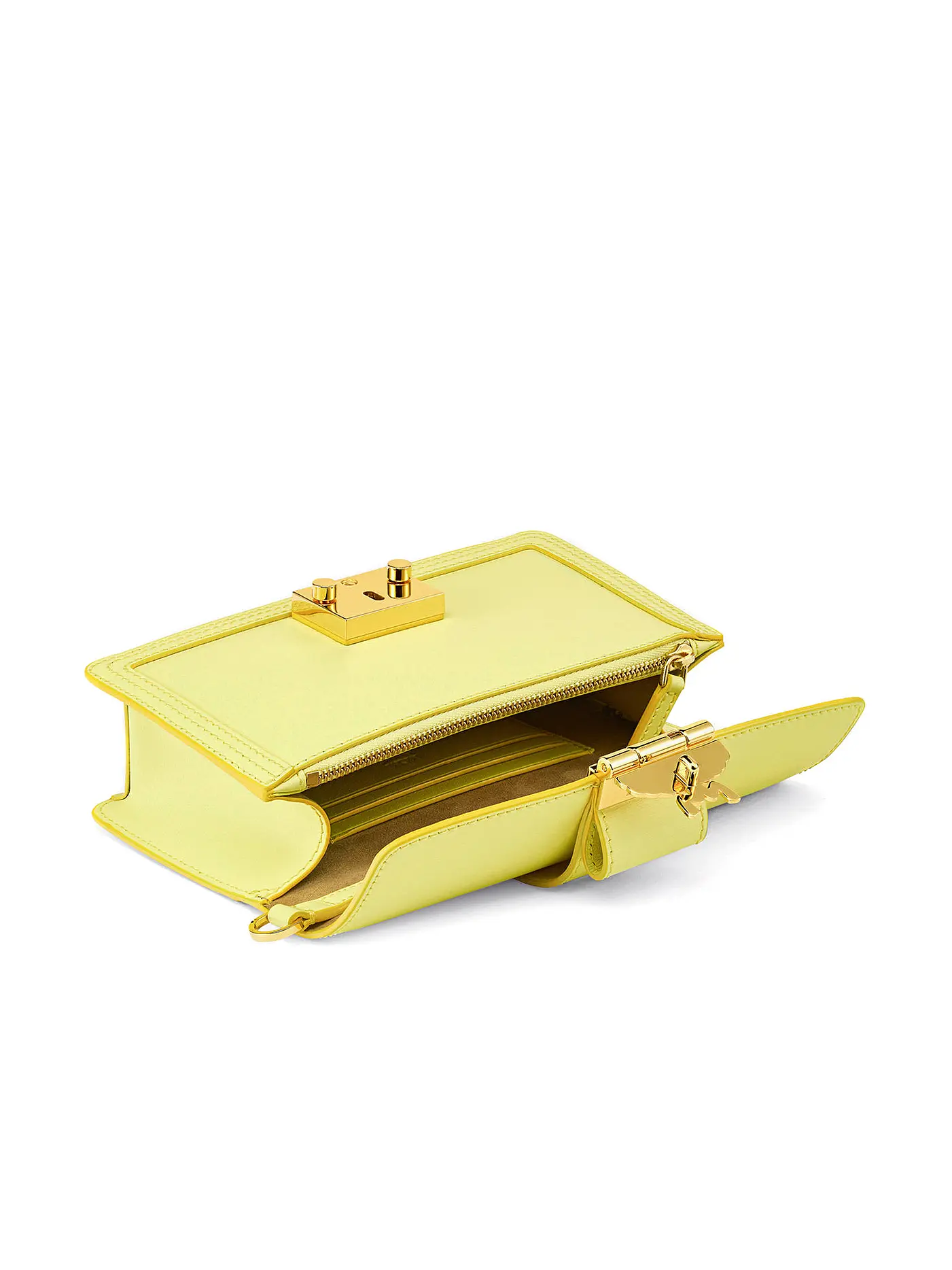 MCM | Ledertasche - Mini Bag Gretl | gelb
