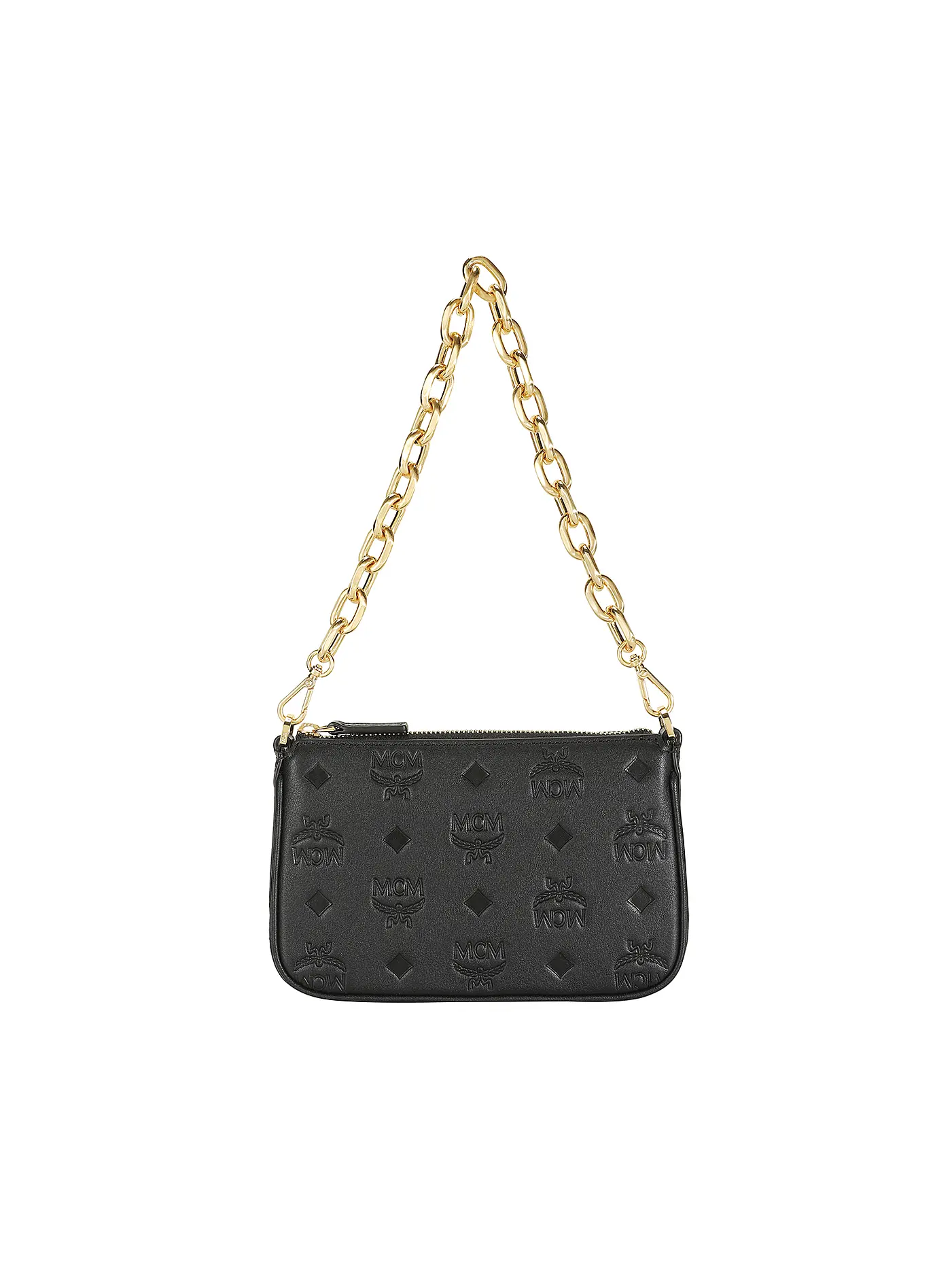 MCM | Ledertasche - Pouch AREN  Mini | schwarz