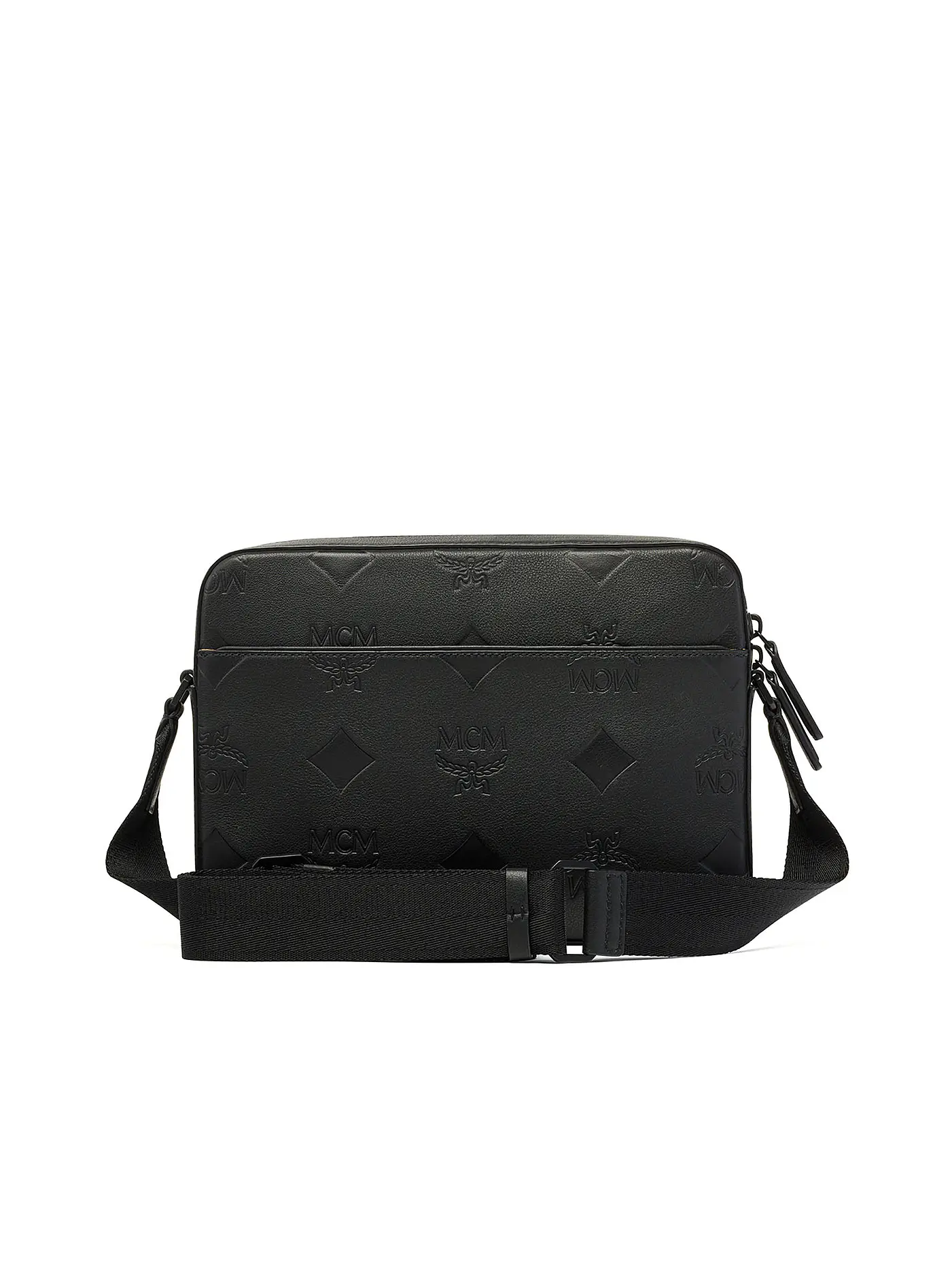 MCM | Ledertasche - Umhängetasche AREN Medium | schwarz
