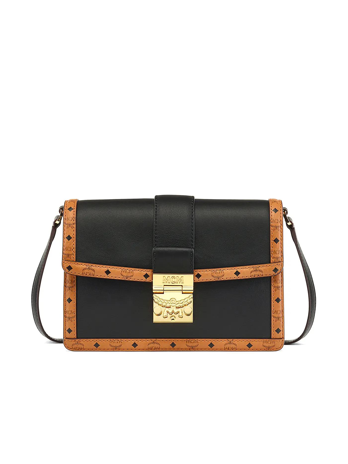 MCM | Ledertasche - Umhängetasche TRACY Small | schwarz