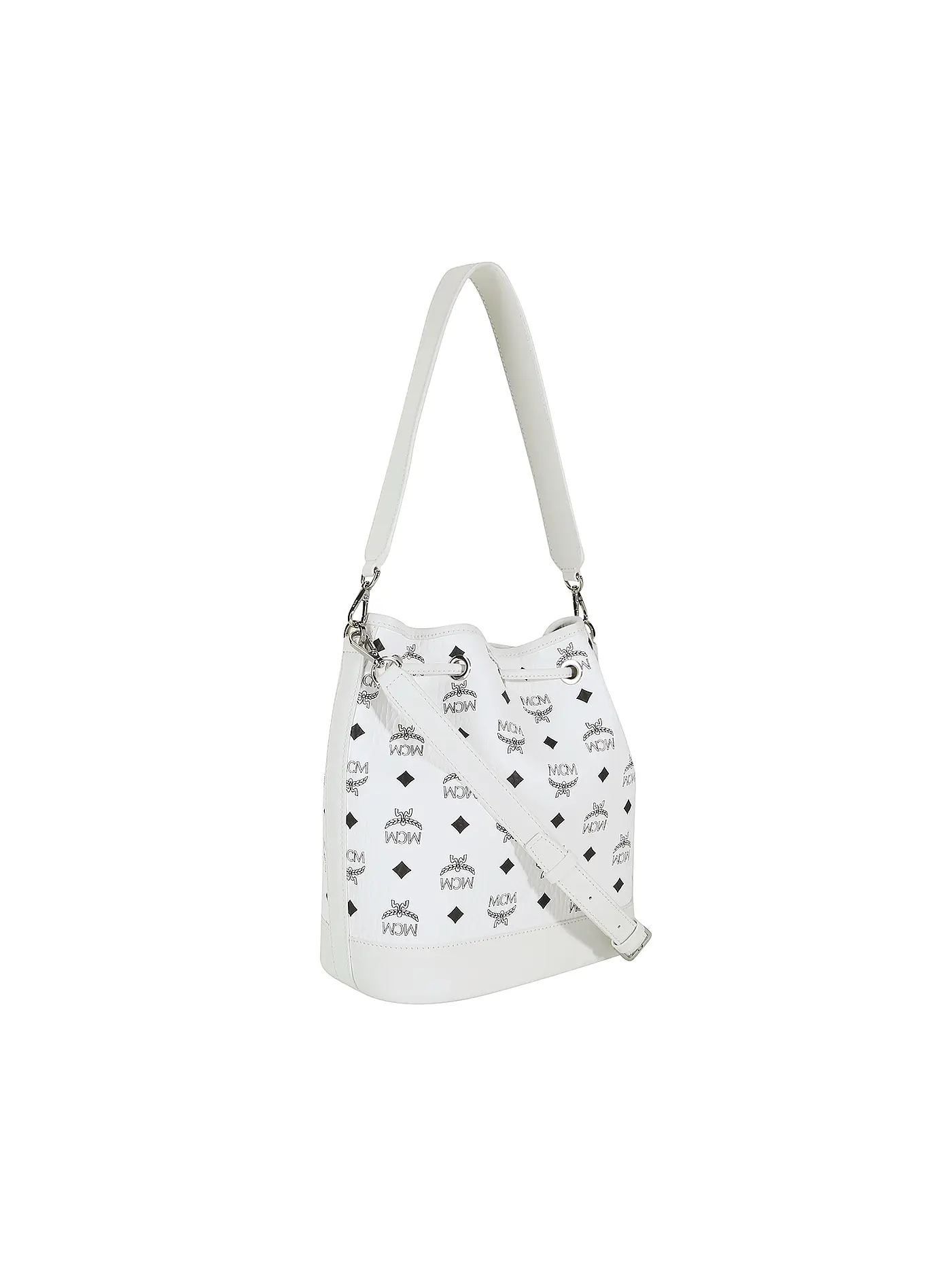 MCM | Tasche - Bucket Bag DESSAU M | weiss