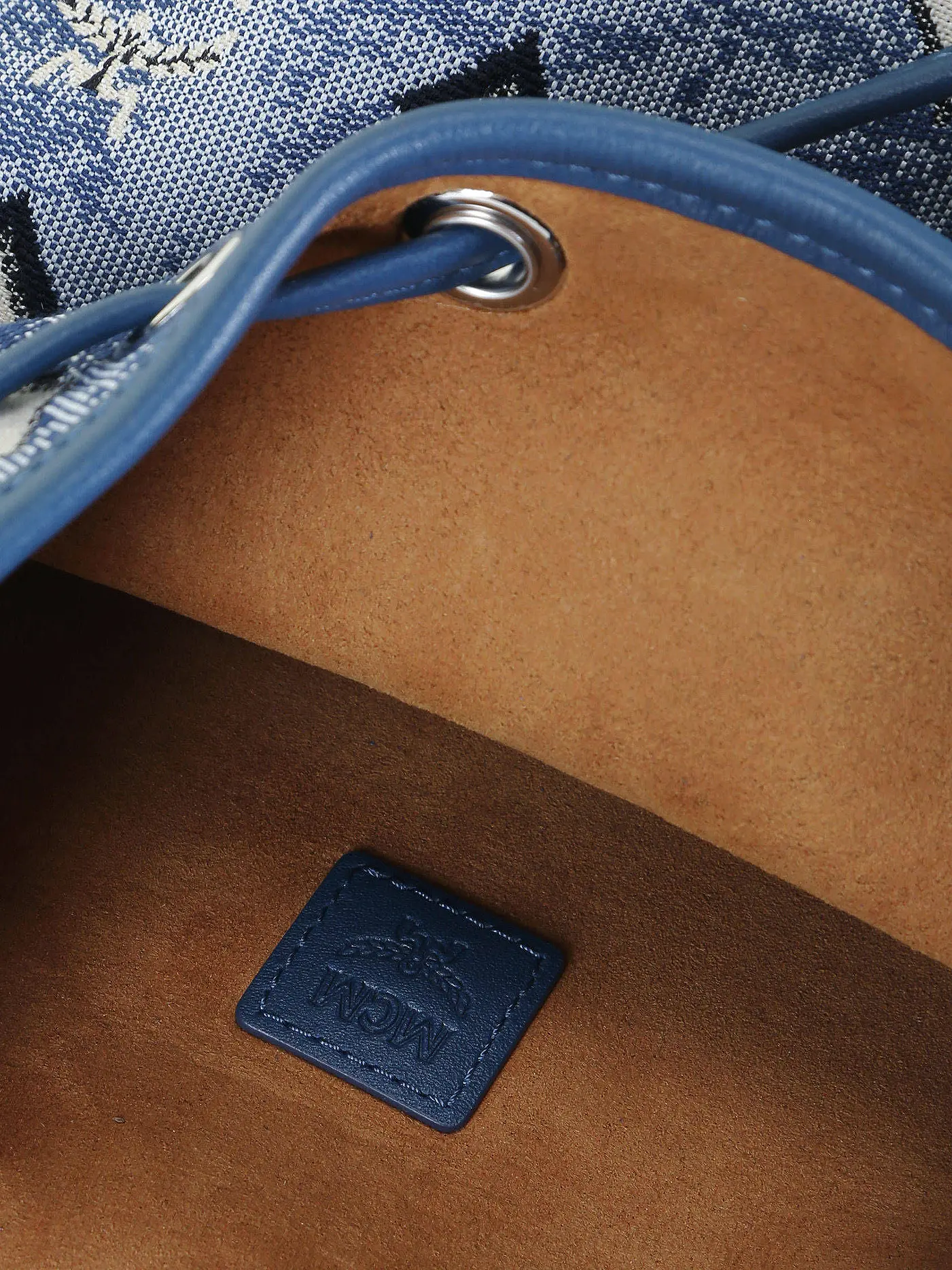 MCM | Tasche - Bucket Bag Dessau Mini | blau