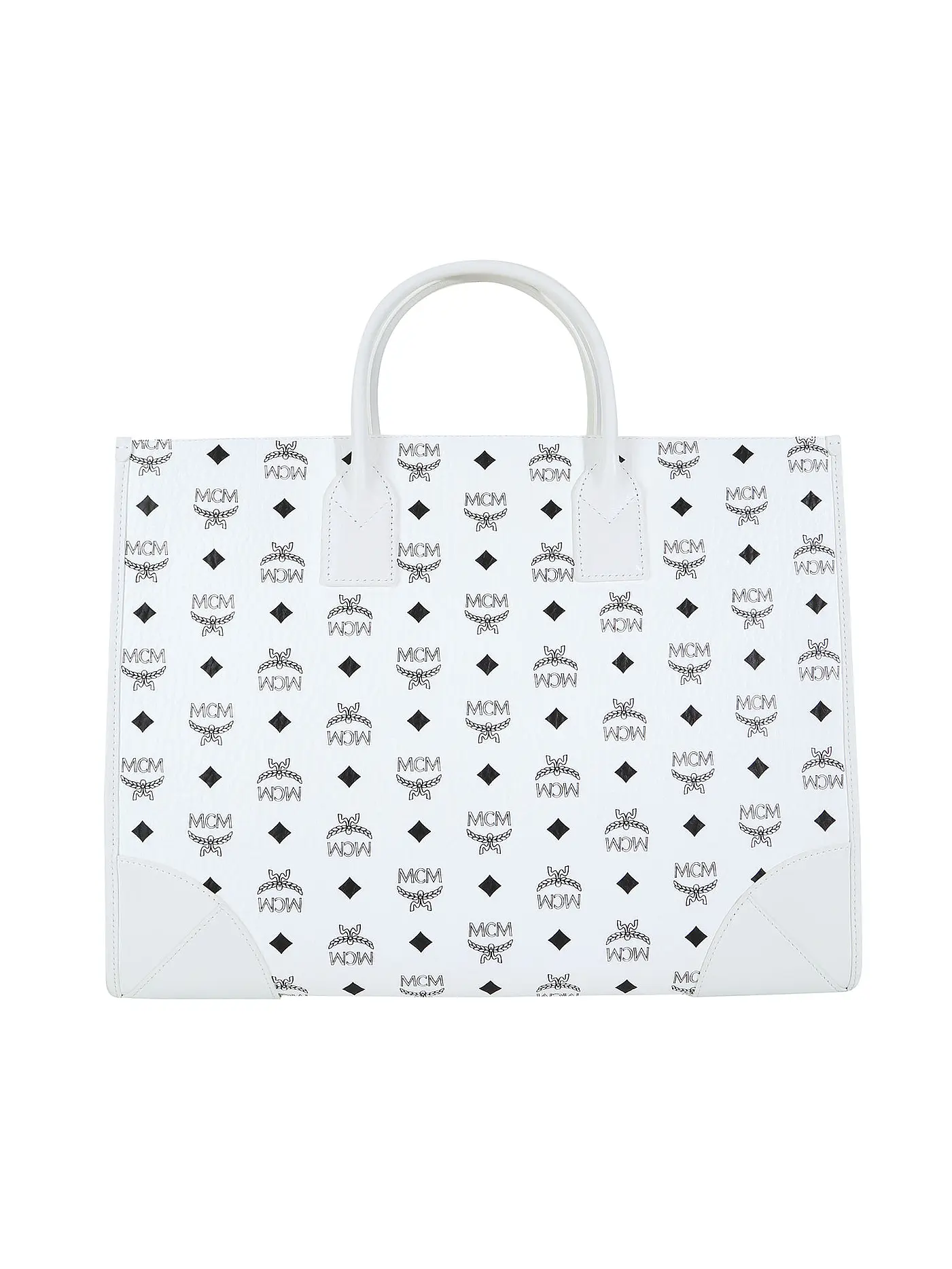 MCM | Tasche - Tote Bag MÜNCHEN XL | weiss