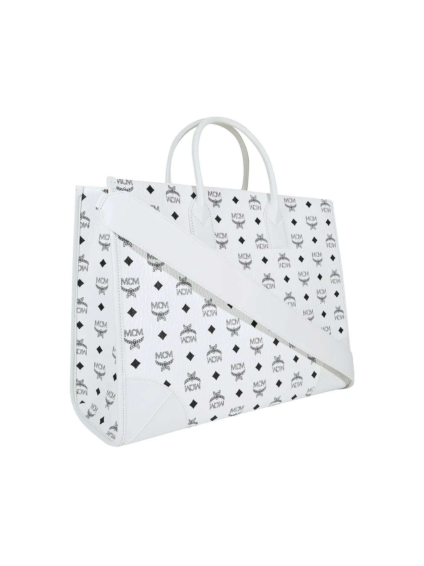 MCM | Tasche - Tote Bag MÜNCHEN XL | weiss
