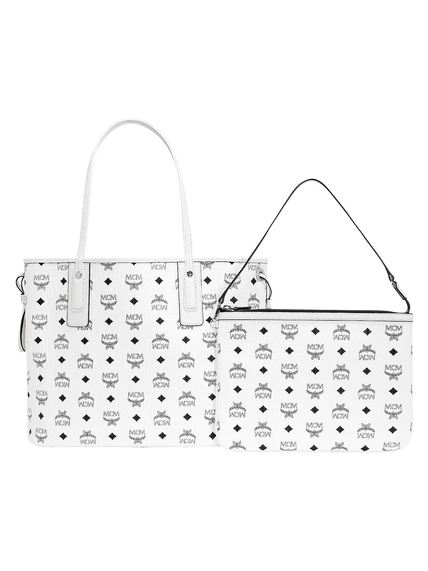 MCM | Wendetasche - Shopper LIZ Medium | weiss