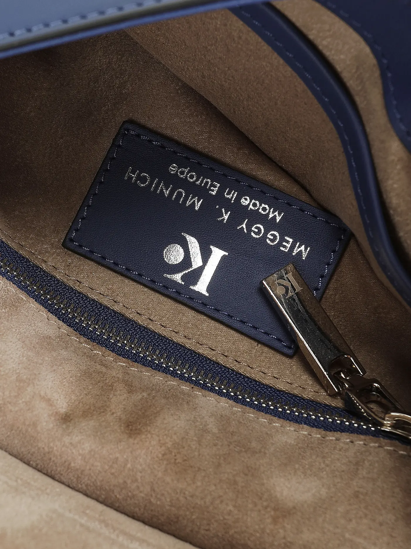 MEGGY K MUNICH | Ledertasche - Handtasche CARITA | blau