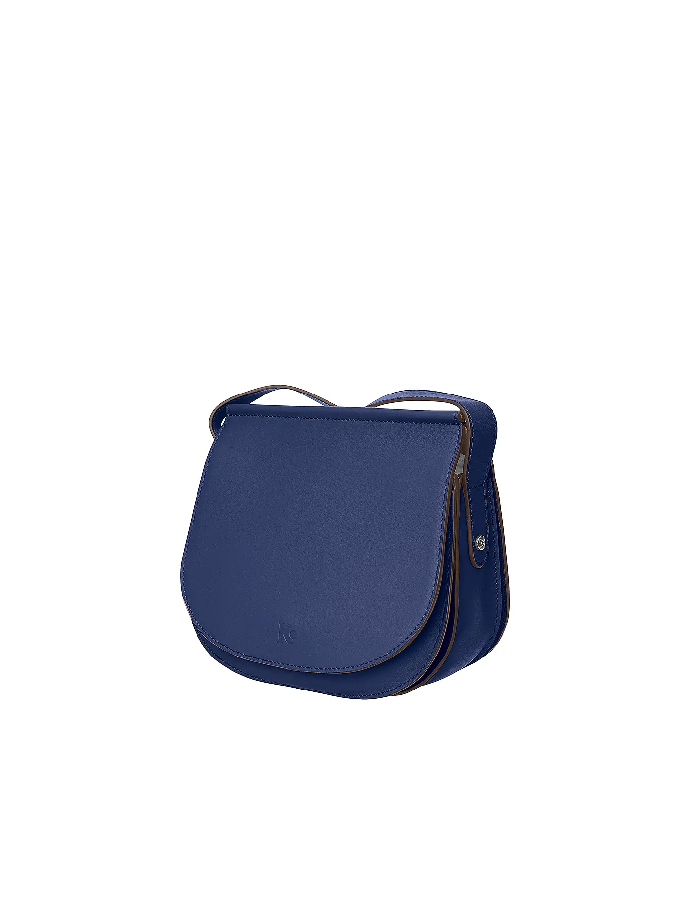MEGGY K MUNICH | Ledertasche - Umhängetasche HELENE | blau
