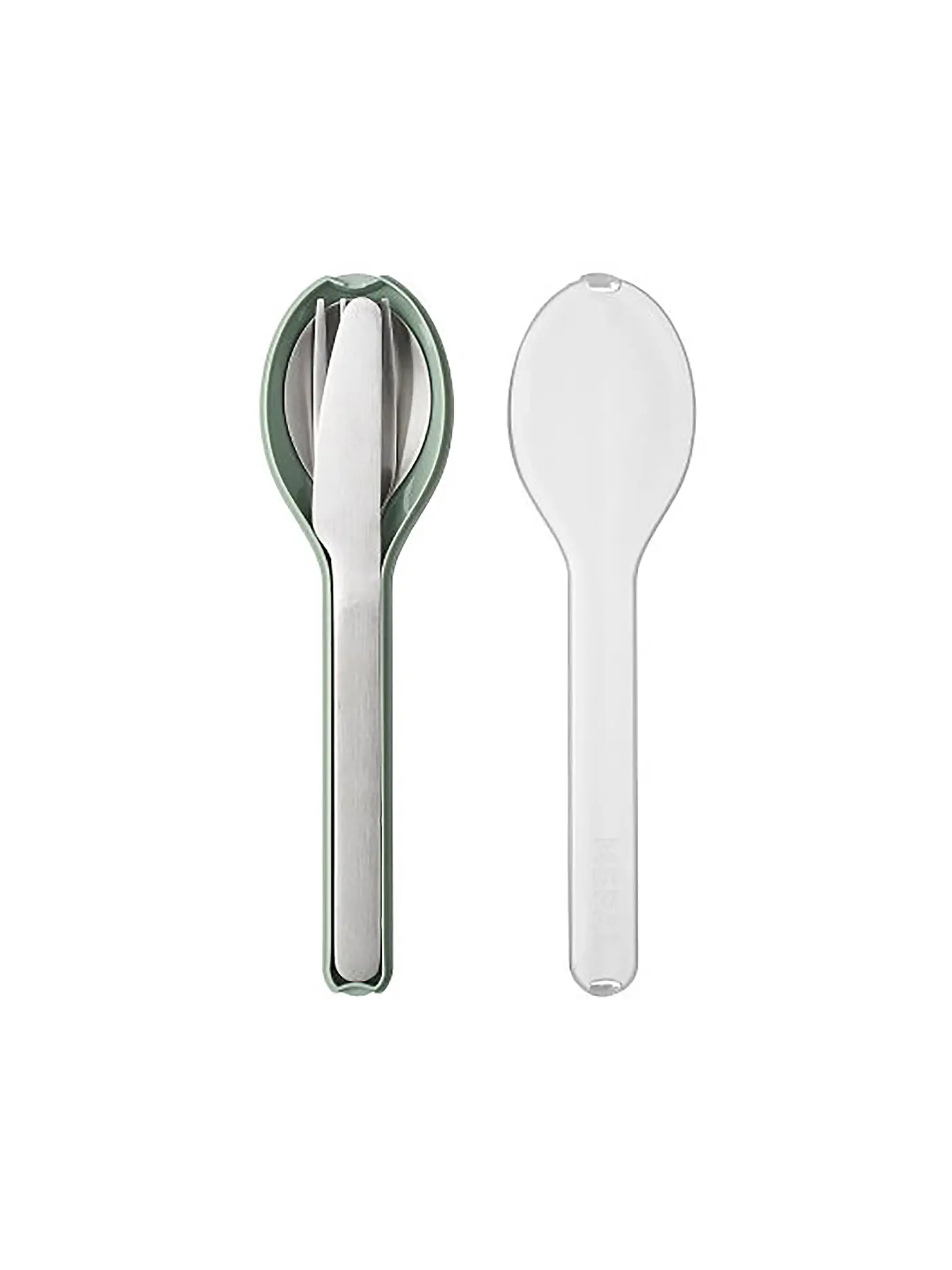 MEPAL | Besteckset ELLIPSE 3-teilig Vivid Mauve | grün