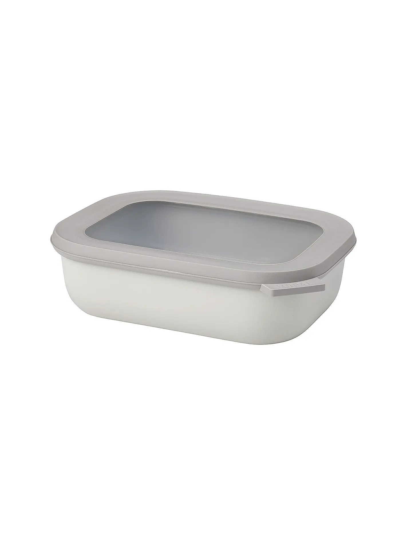 MEPAL | Fischhaltedose - Multibowl Cirqula flach 1l  Nordic White | creme